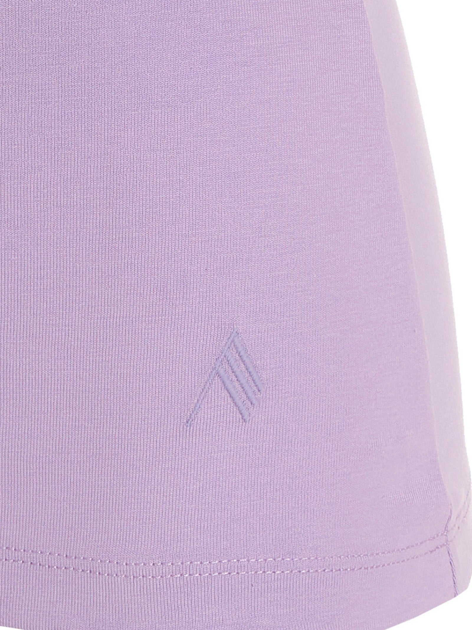 The Attico Purple Cotton T-Shirt