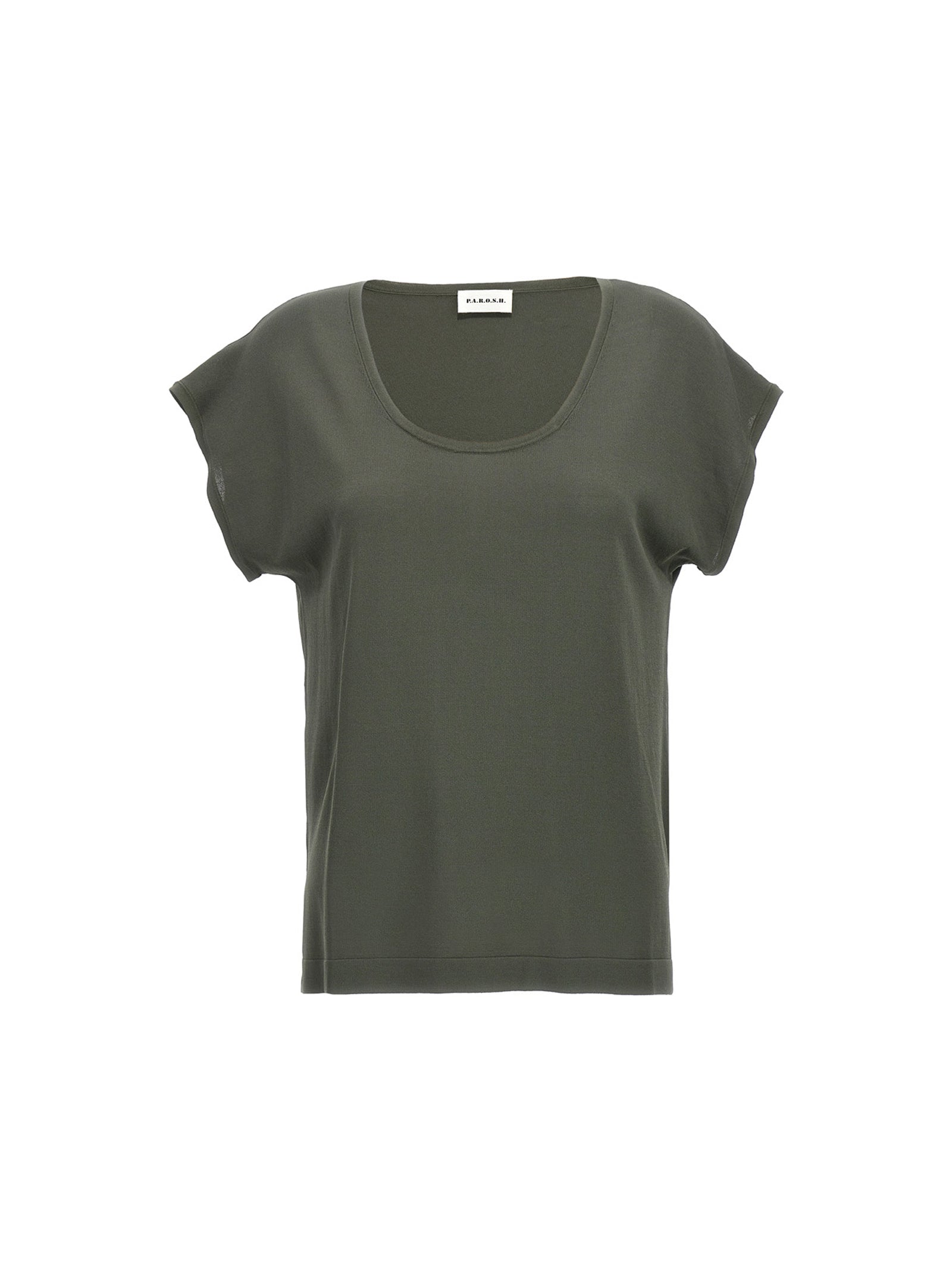 P.A.R.O.S.H. Bicolor Viscose T-Shirt