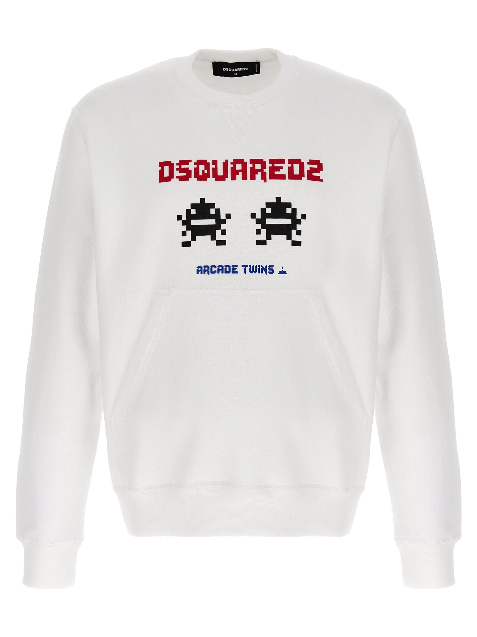 Dsquared² White Cotton Sweatshirt