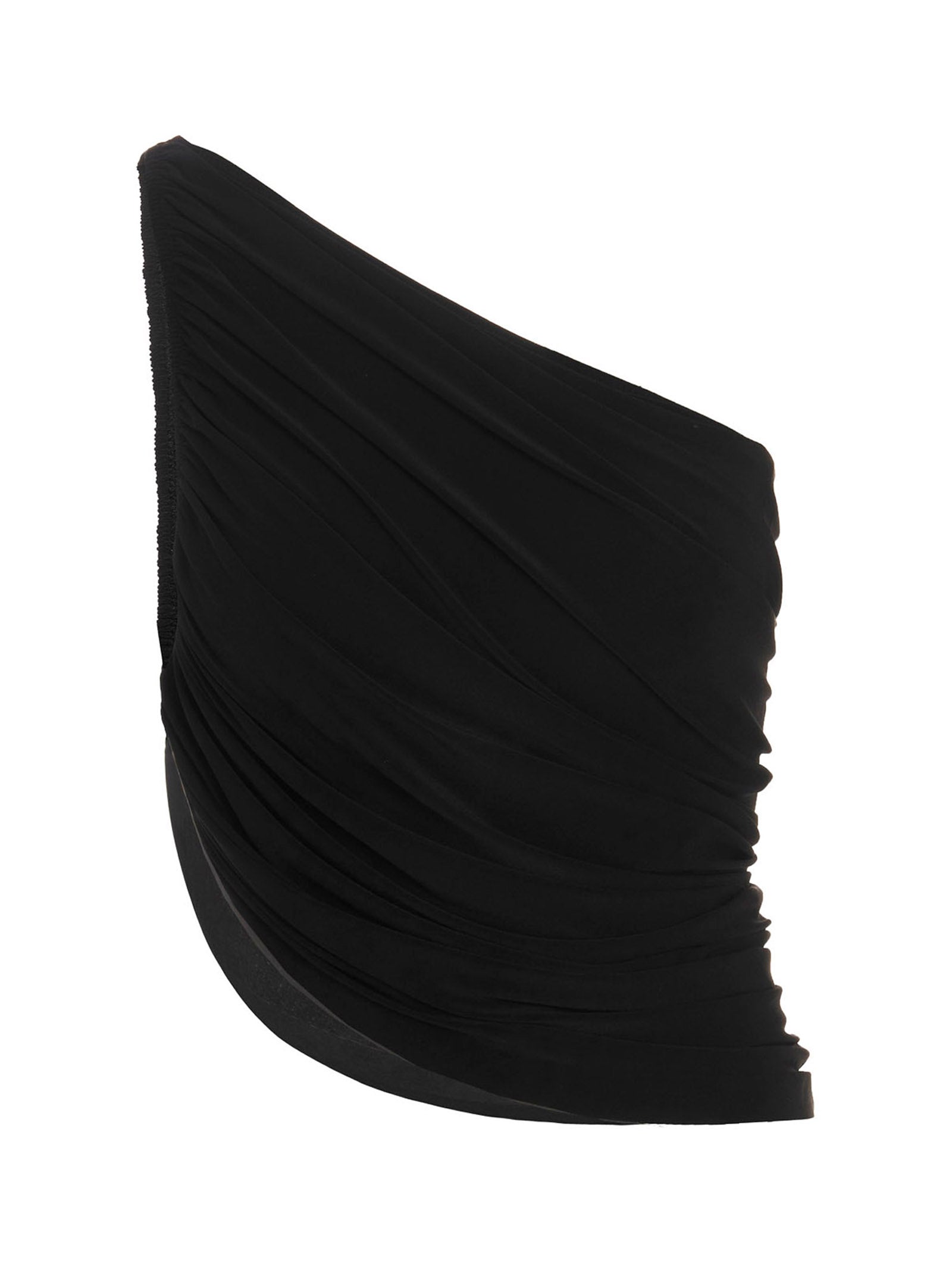Norma Kamali Black Polyamide Tank Tops