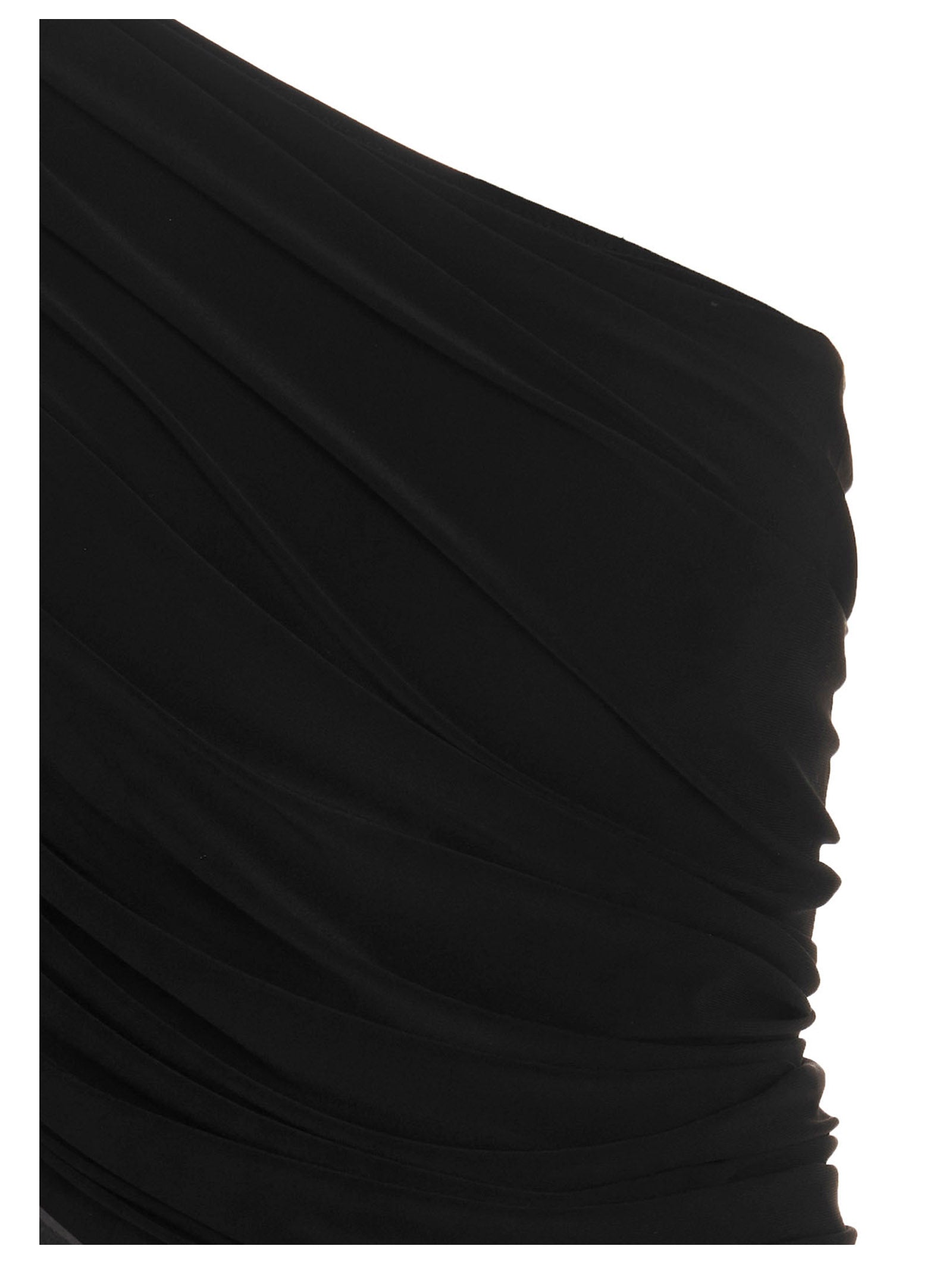 Norma Kamali Black Polyamide Tank Tops