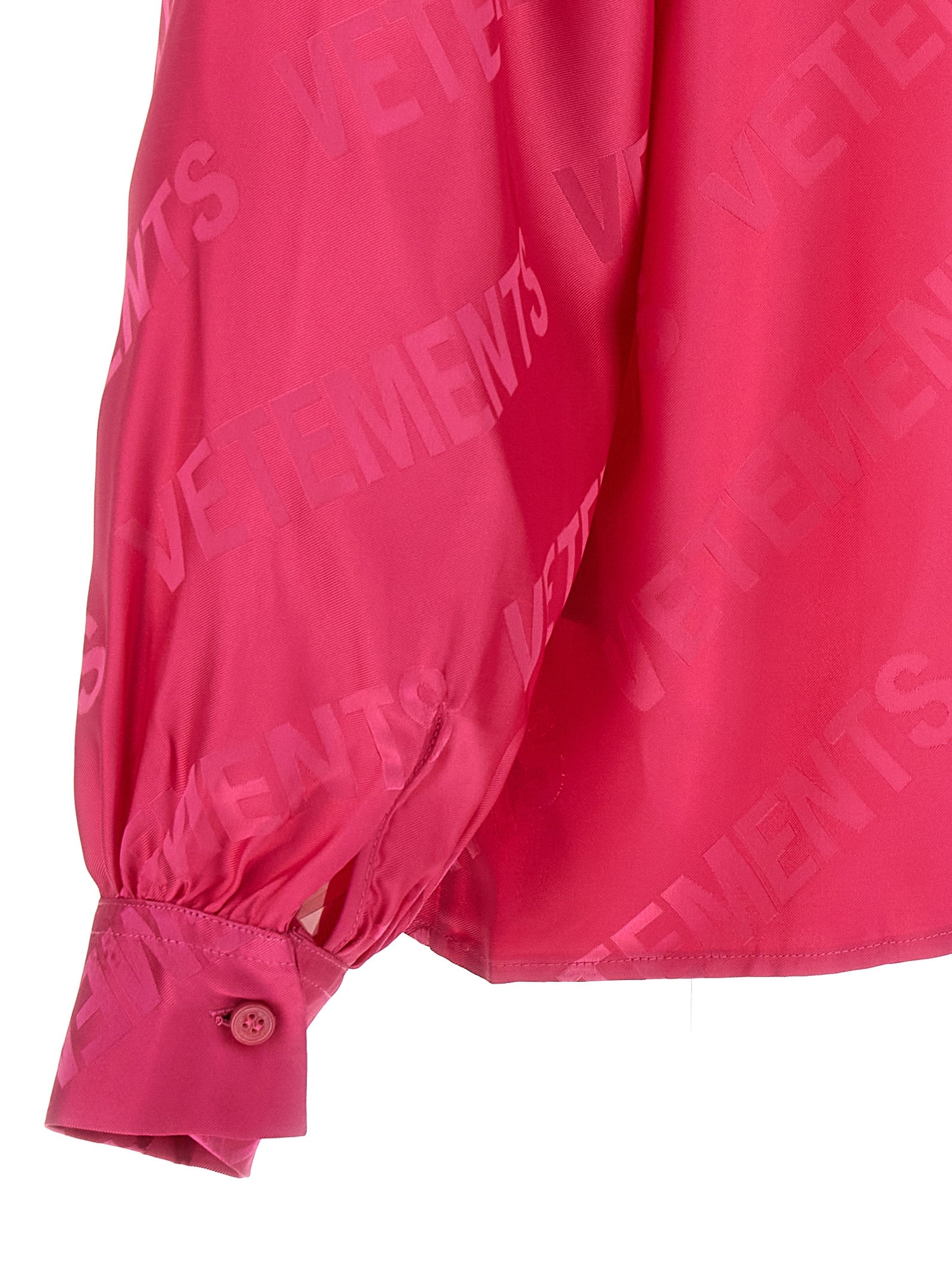 Vetements Fuchsia Viscose Blouse