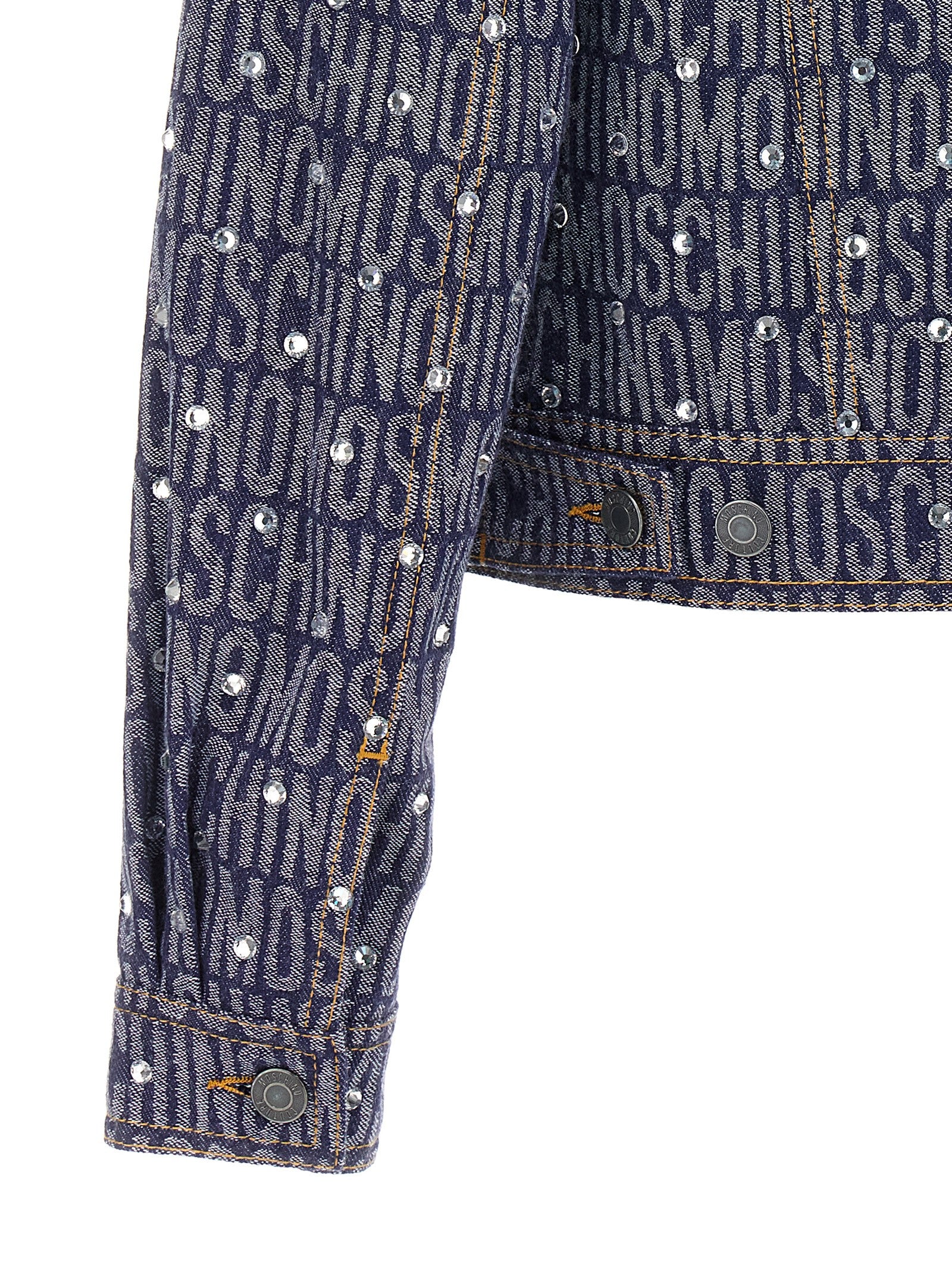 Moschino Blue Cotton Denim Jacket