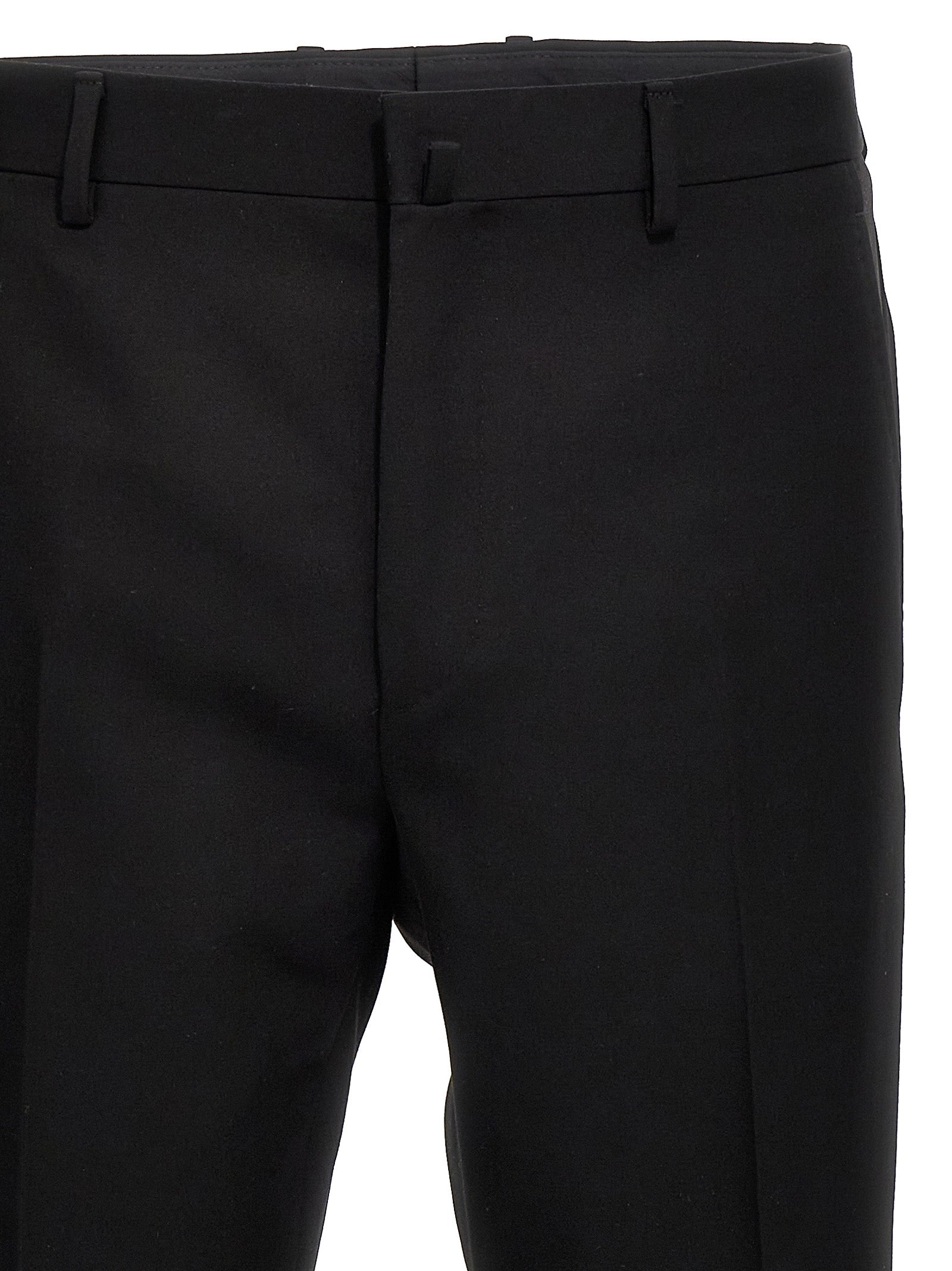 Lanvin Black Wool Dress Pants