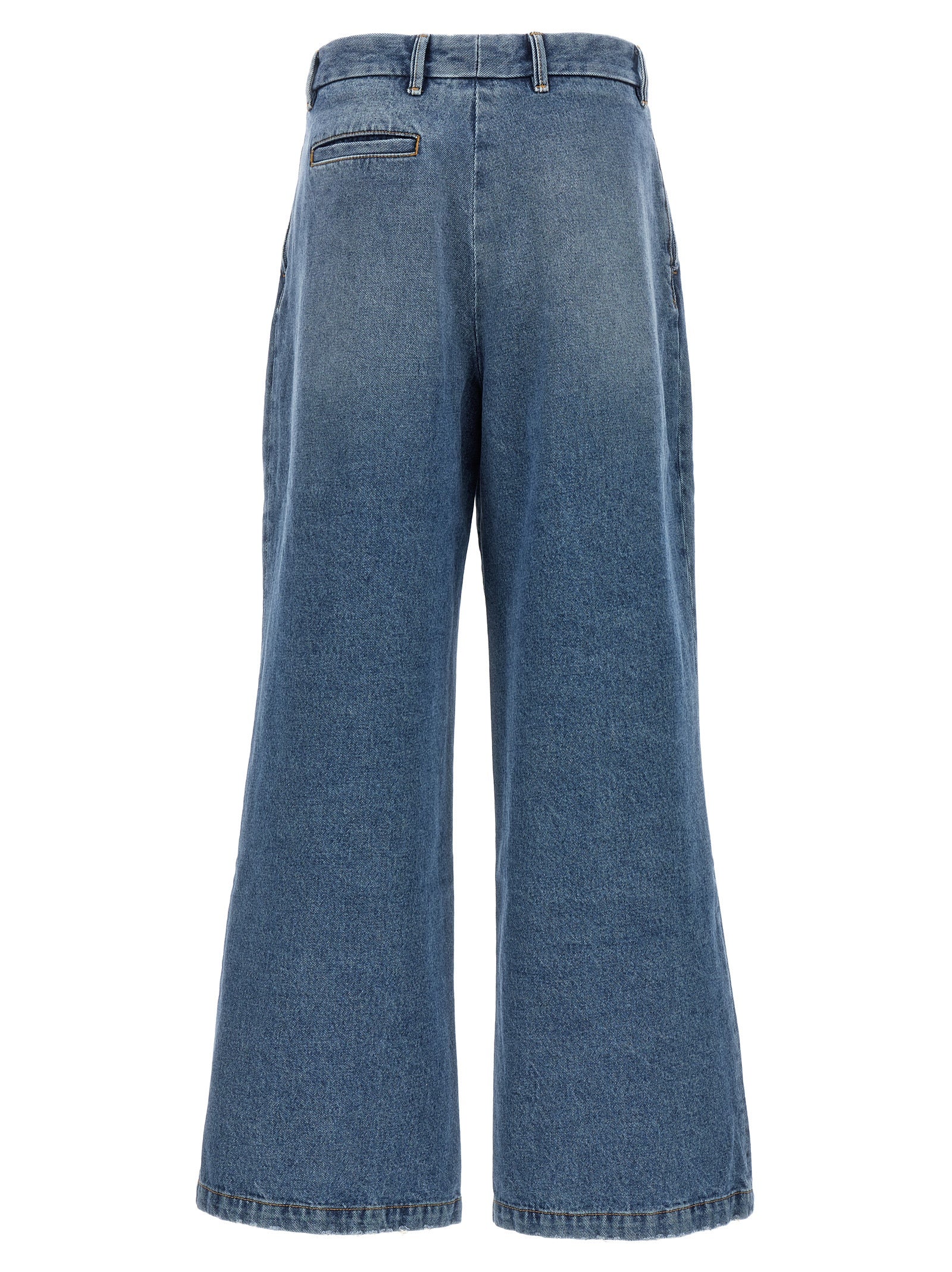 Armarium Blue Cotton Jeans Denim
