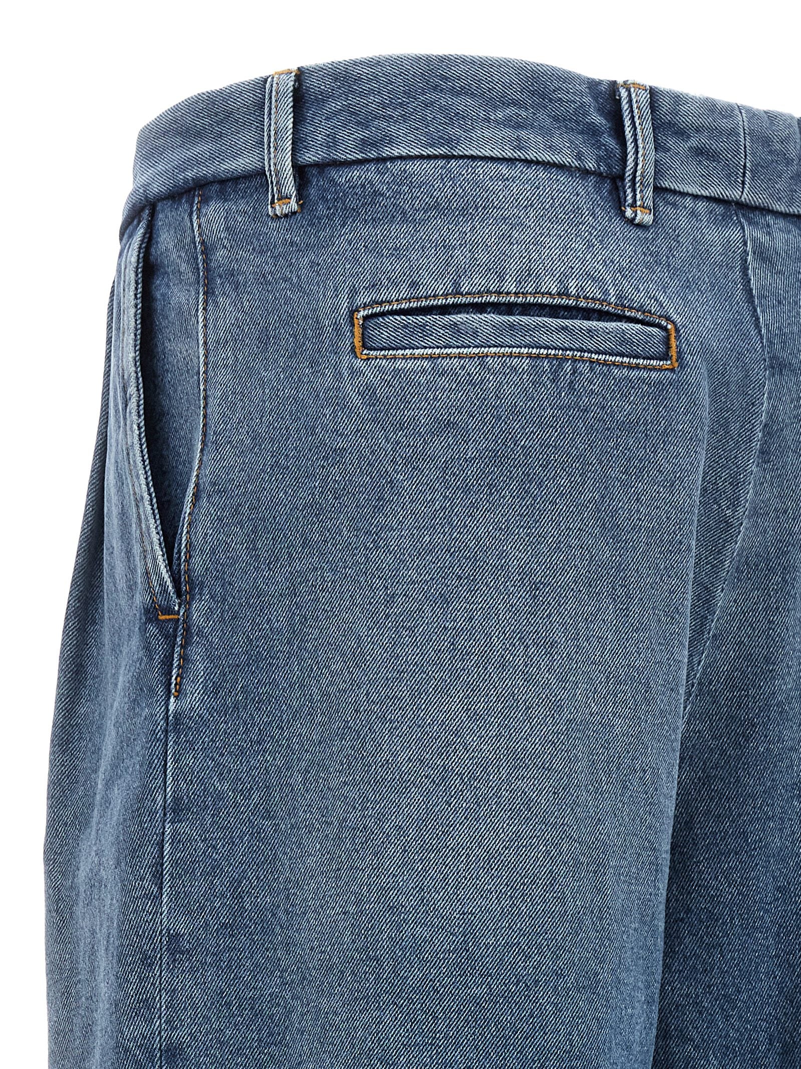 Armarium Blue Cotton Jeans Denim