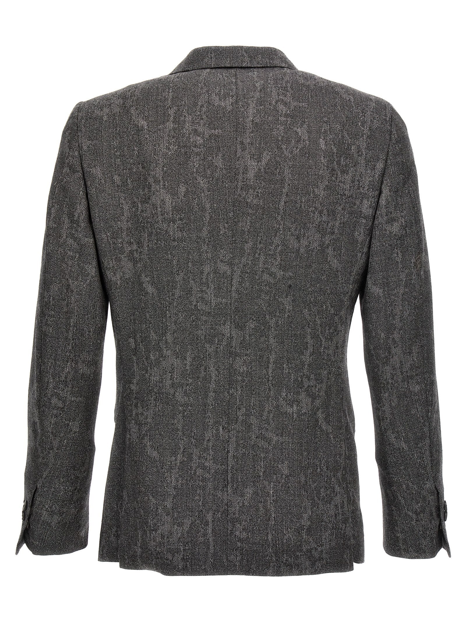 MAURIZIO MIRI Gray Wool Blazer