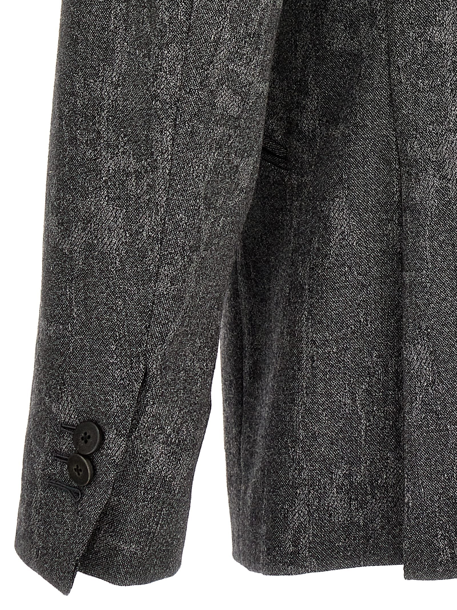 MAURIZIO MIRI Gray Wool Blazer