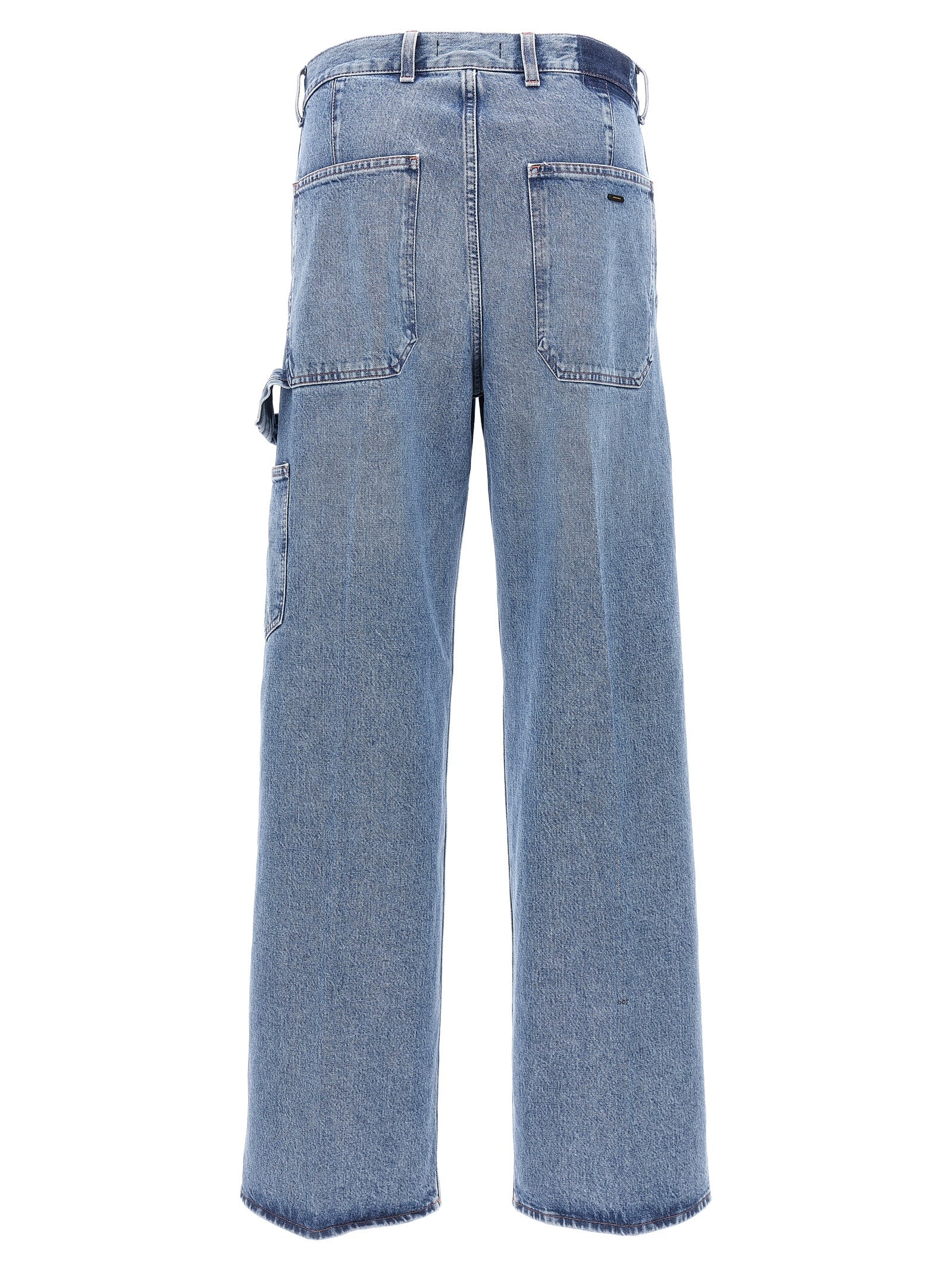 Made in Tomboy Blue Cotton Relaxed Fit Jeans