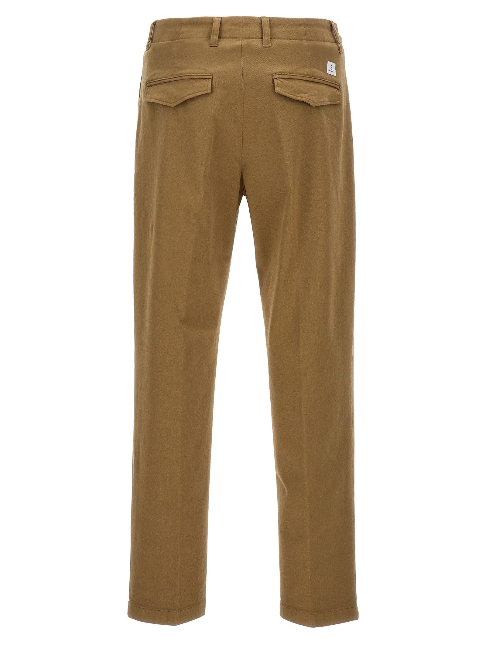 Department 5 Beige Cotton Casual Pants