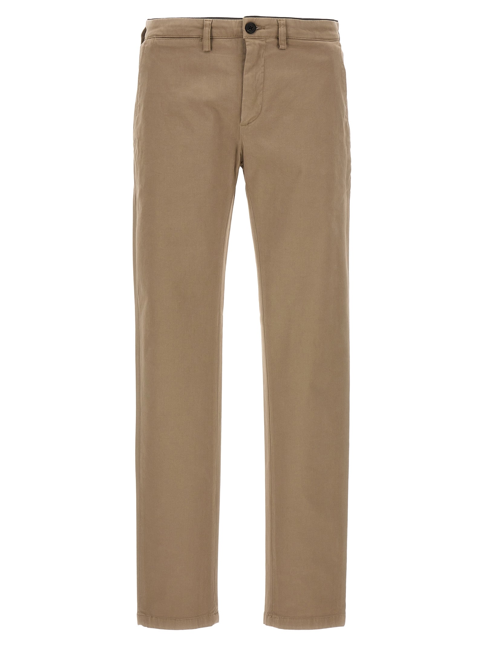 Department 5 Beige Cotton Casual Pants