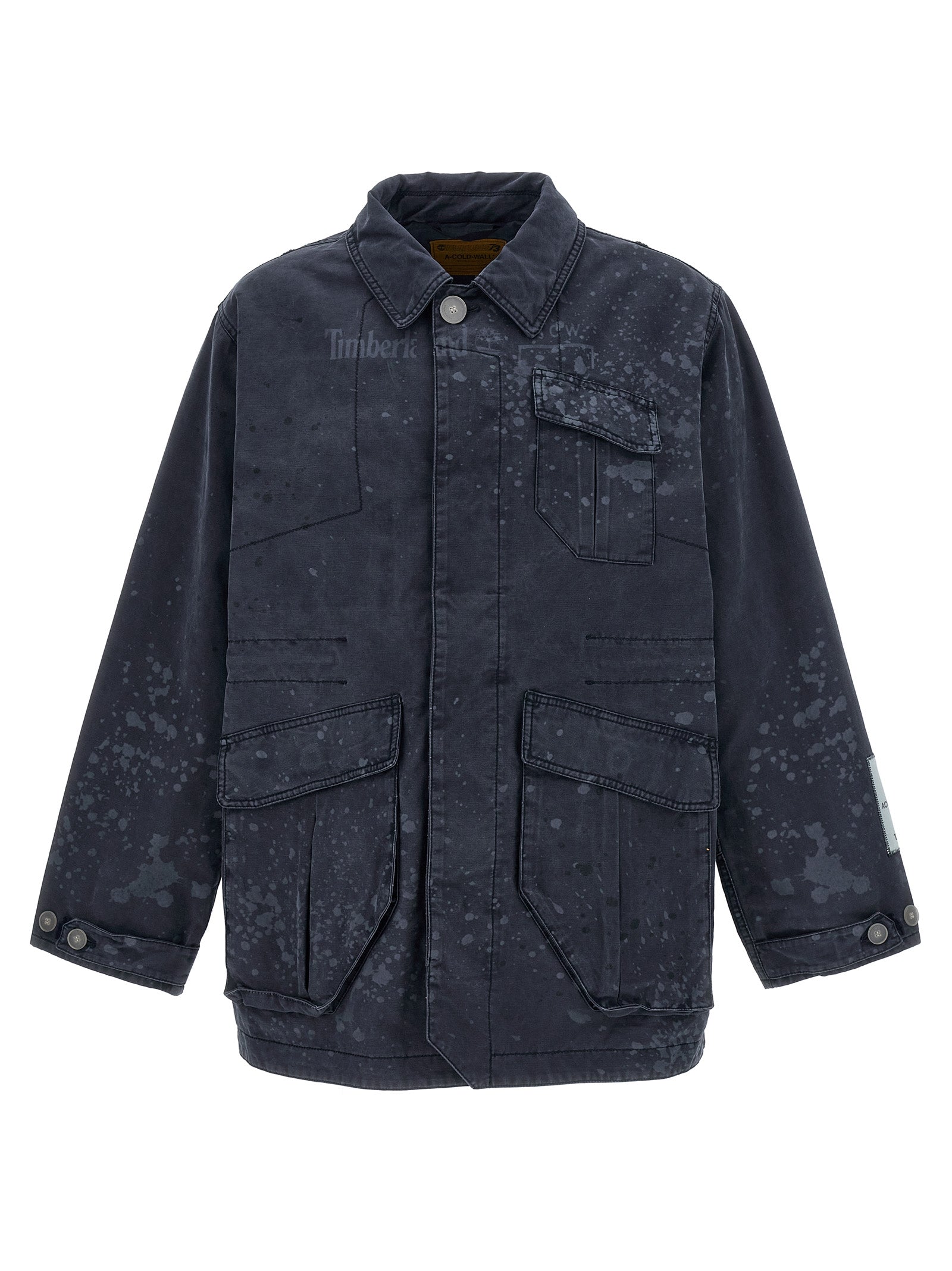 A-COLD-WALL* Blue Cotton Full-Length Jacket