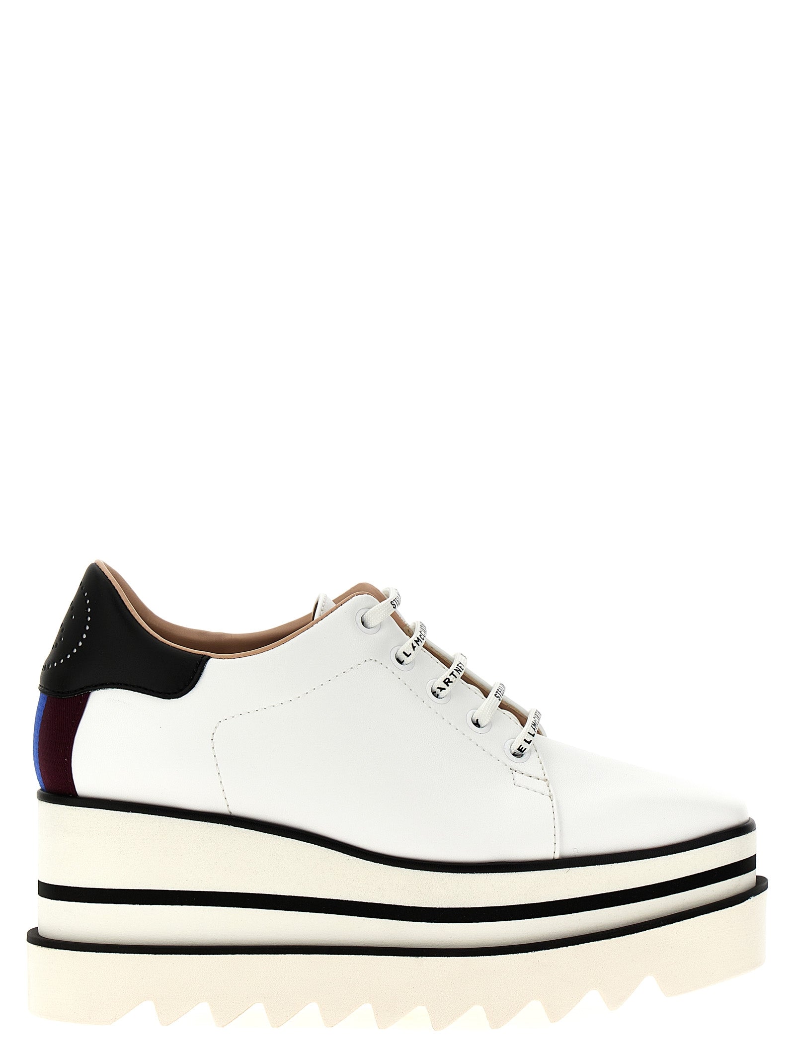 Stella McCartney Bicolor Polyethylene Wedge Sneaker