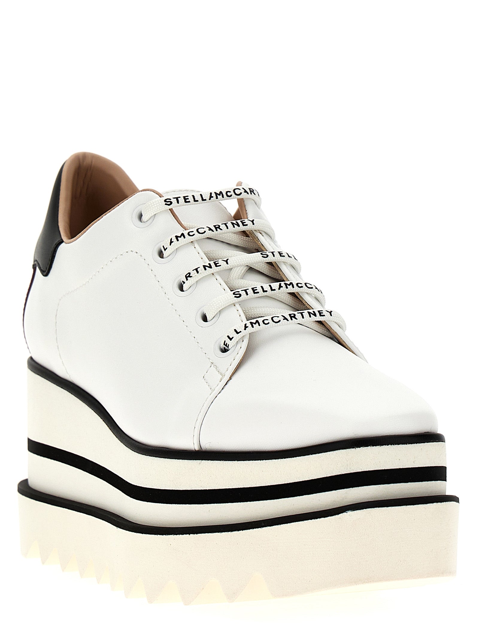 Stella McCartney Bicolor Polyethylene Wedge Sneaker