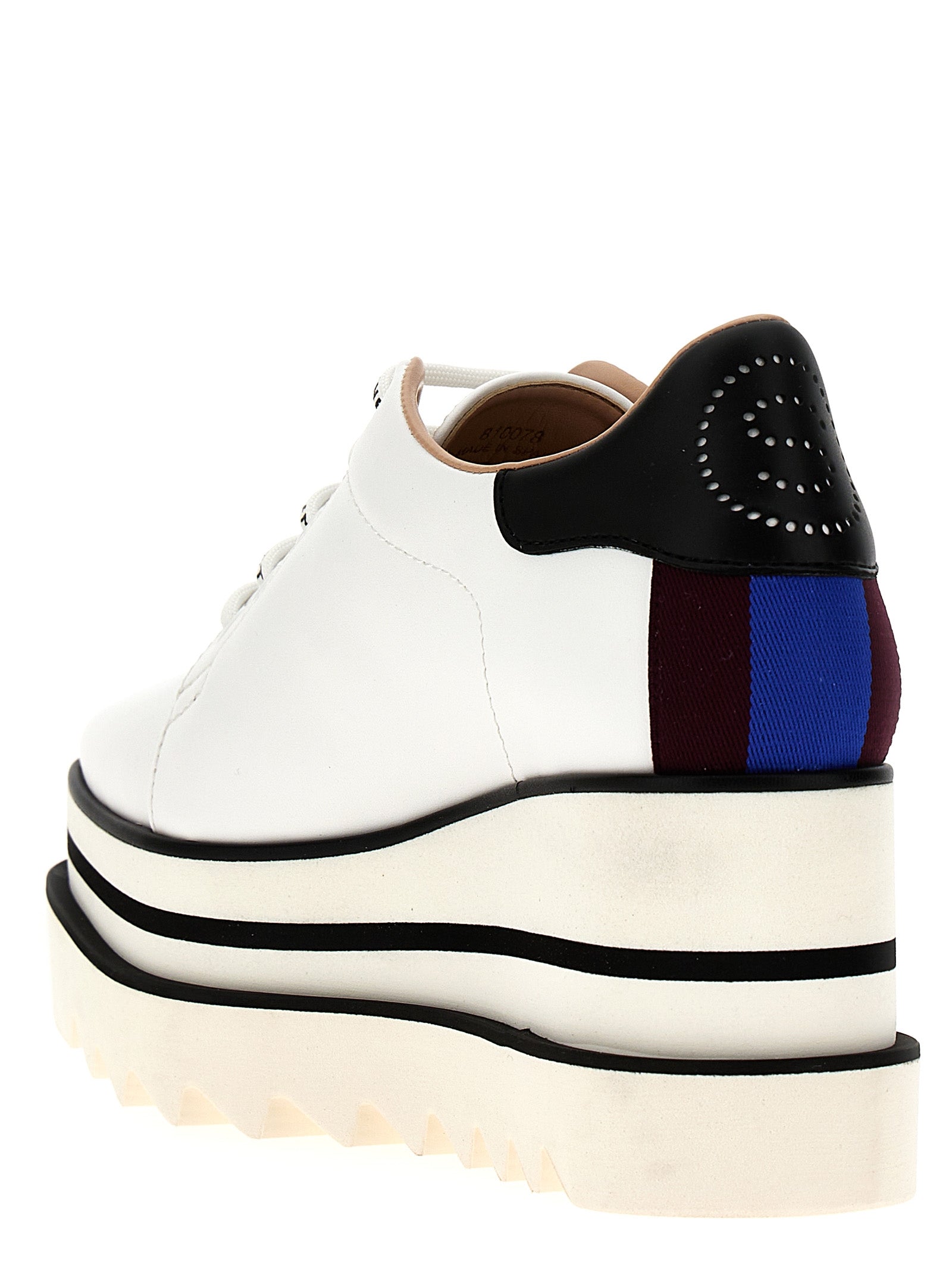 Stella McCartney Bicolor Polyethylene Wedge Sneaker