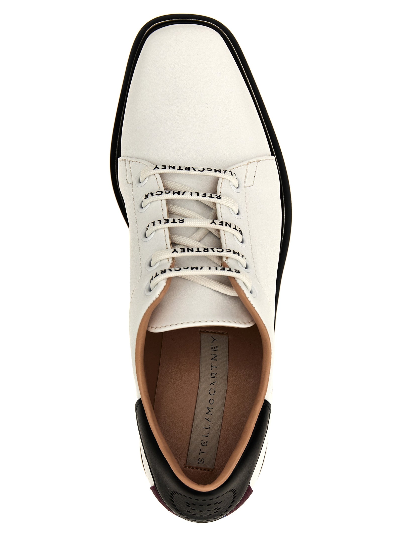 Stella McCartney Bicolor Polyethylene Wedge Sneaker