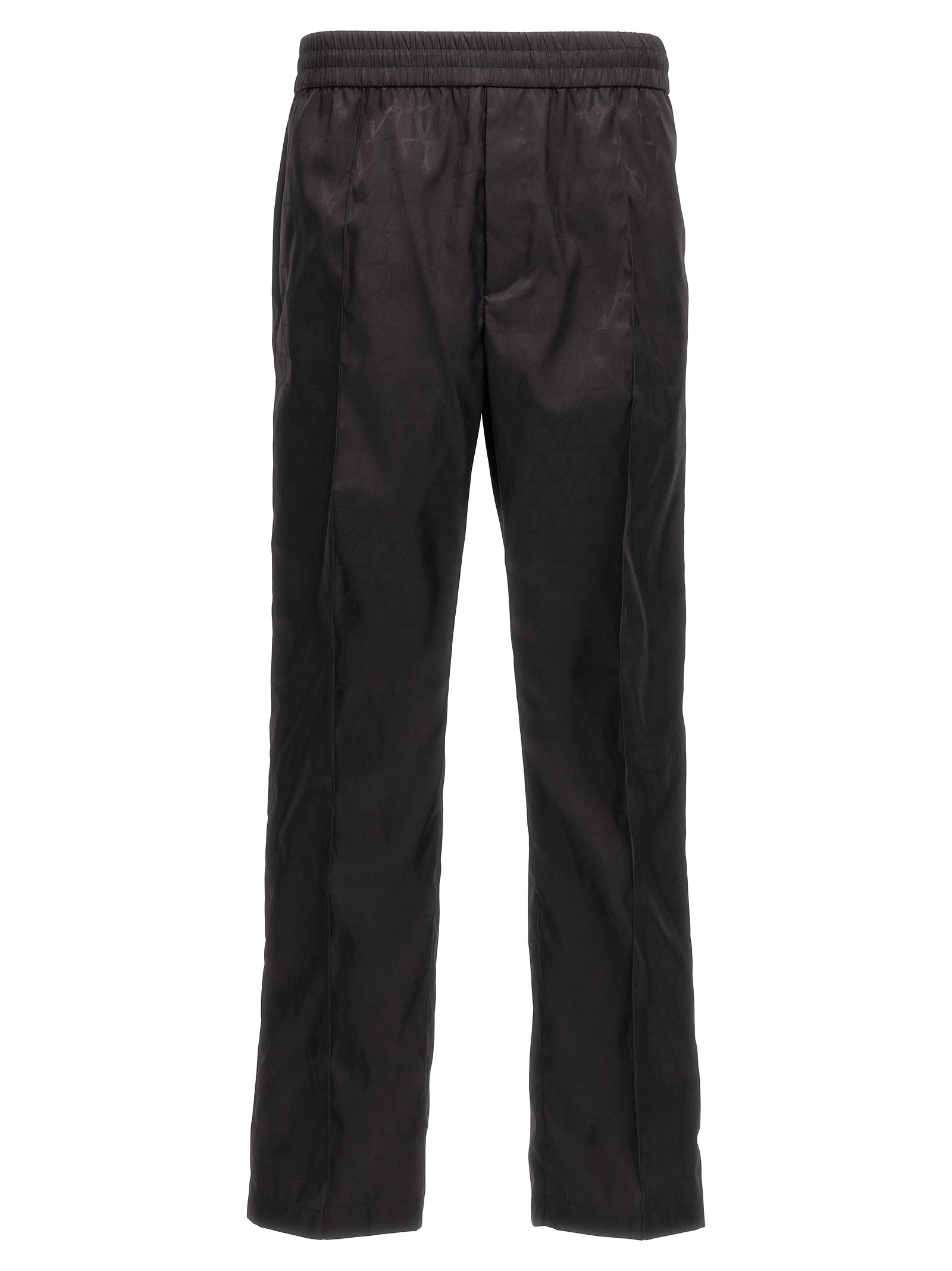 Valentino Garavani Black Polyamide Casual Pants