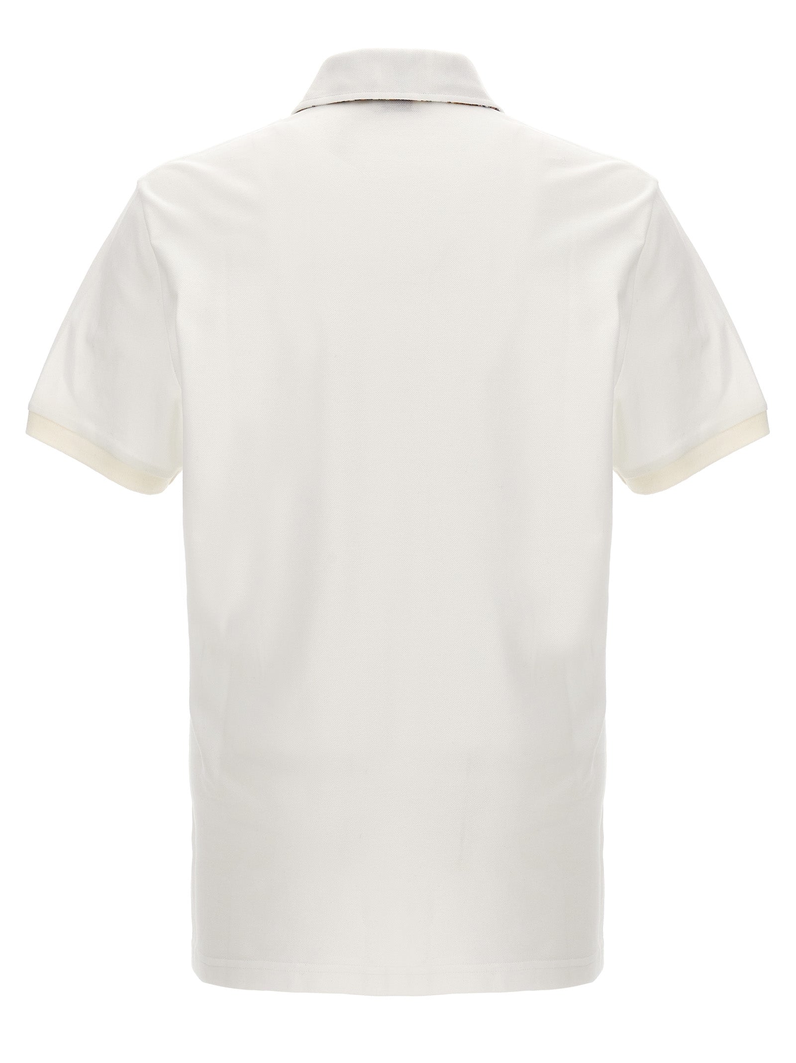 Etro White Cotton Polo Shirt