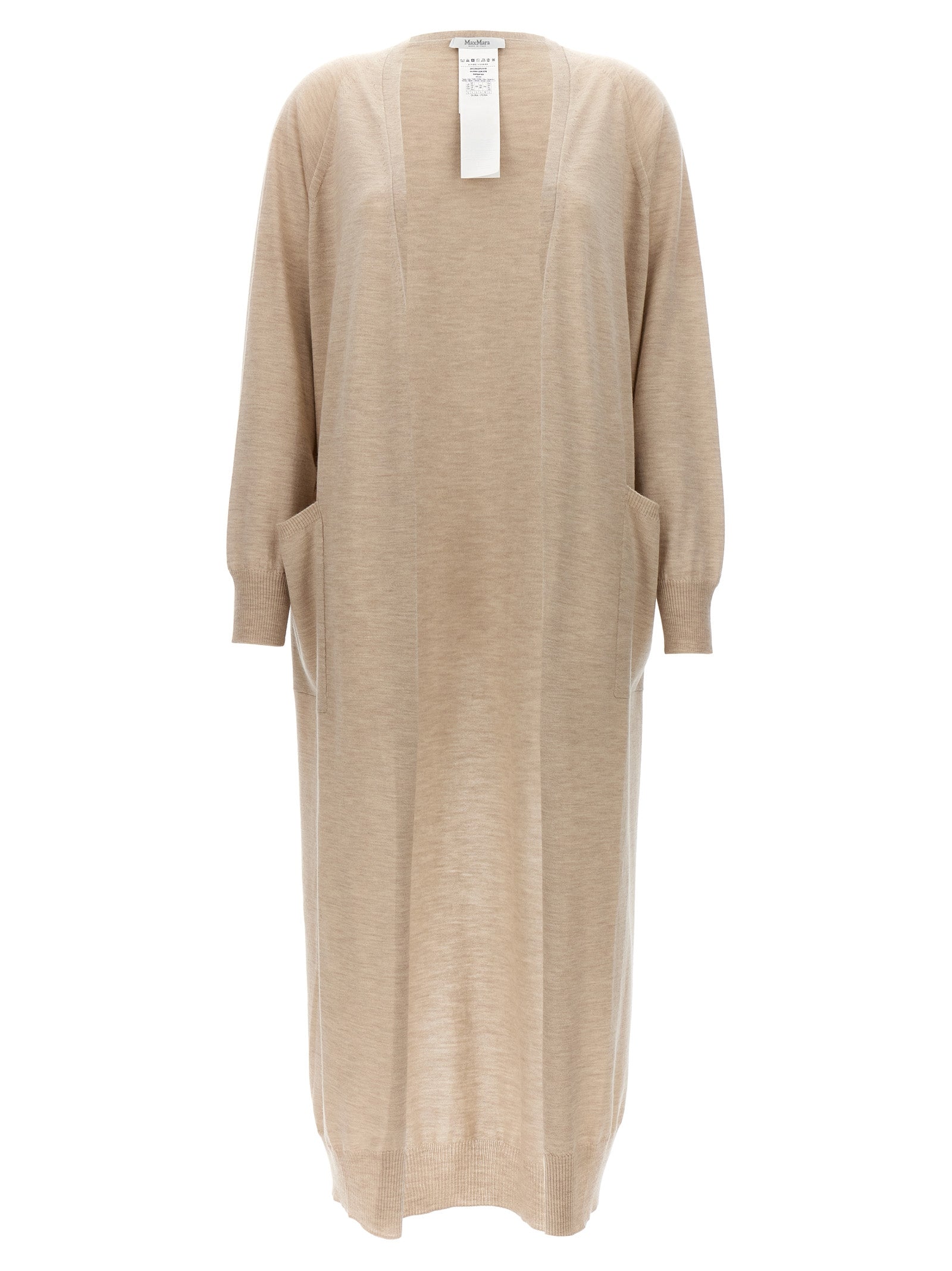 Max Mara Beige Cashmere Cardigan