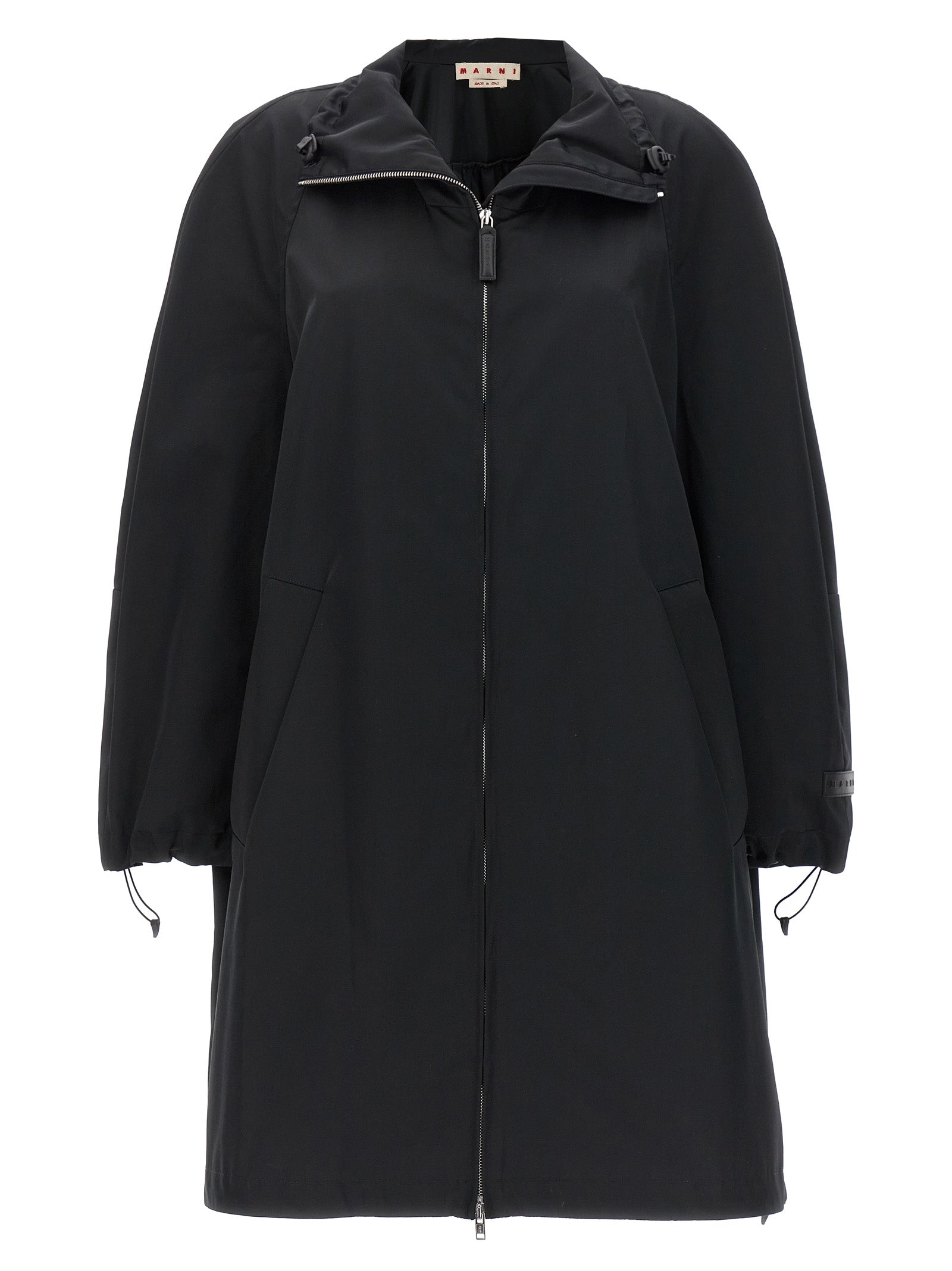Marni Black Polyester Parka