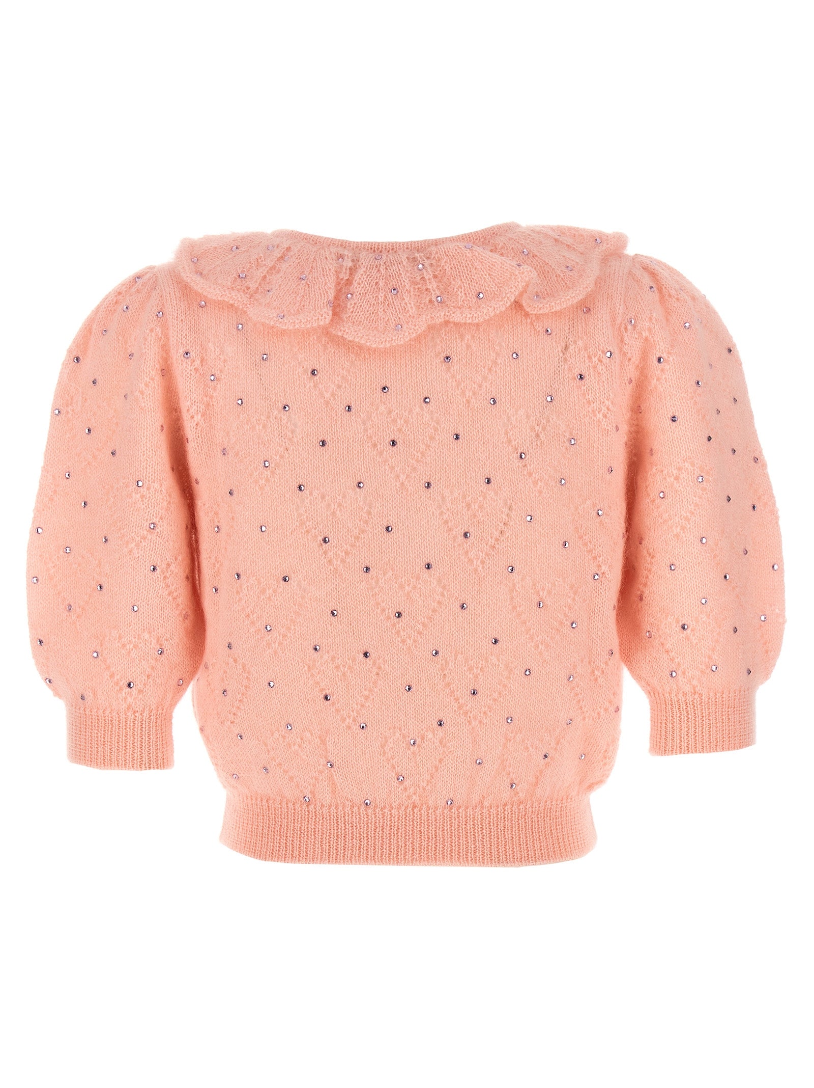 Alessandra Rich Multicolor Wool Cardigan