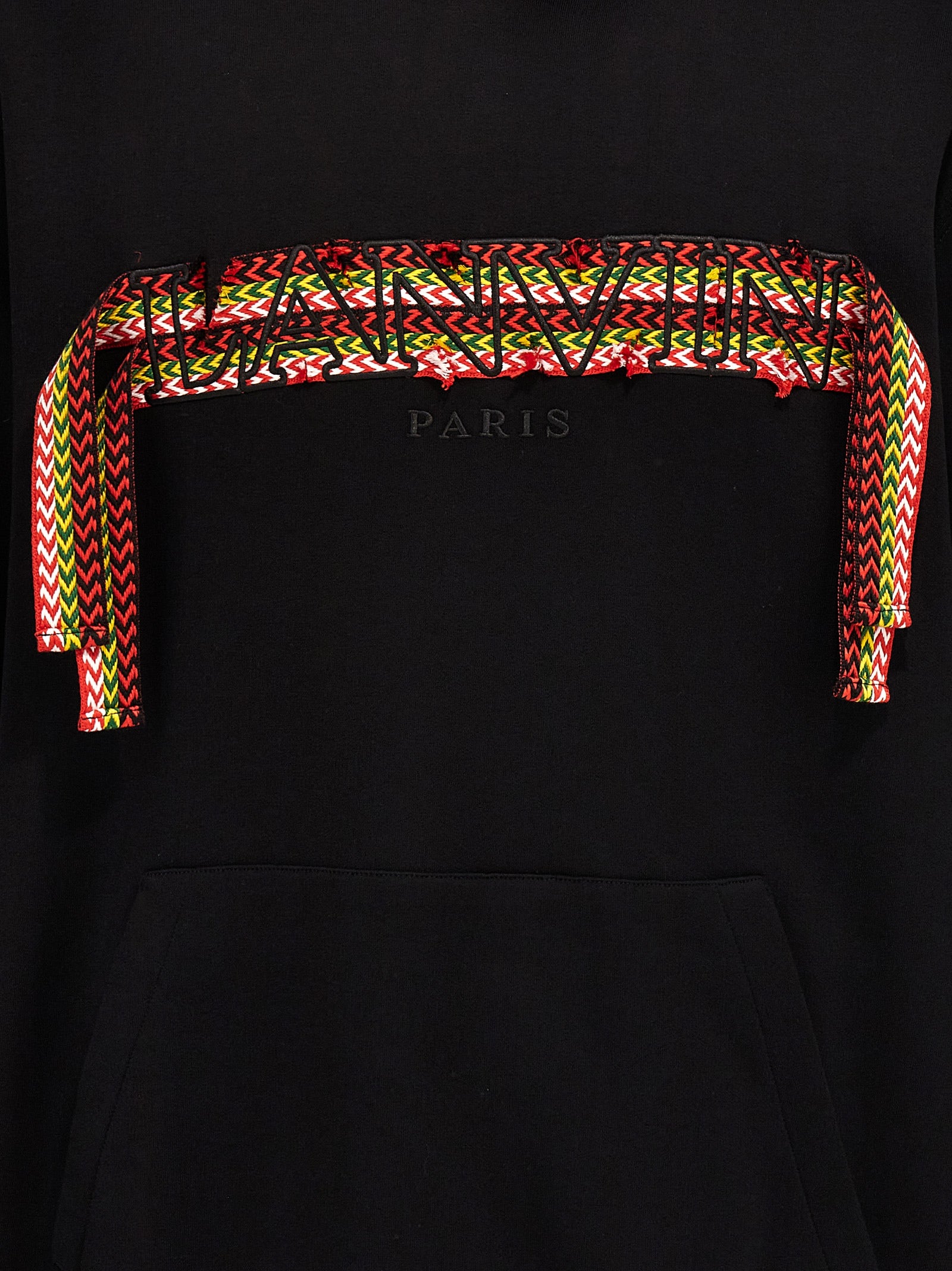 Lanvin Black Cotton Sweatshirt