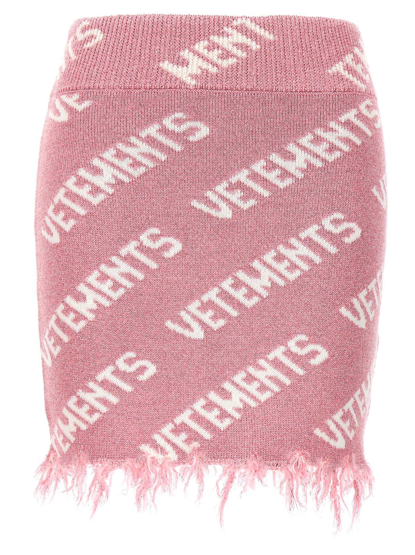 Vetements Multicolor Viscose Long Skirt