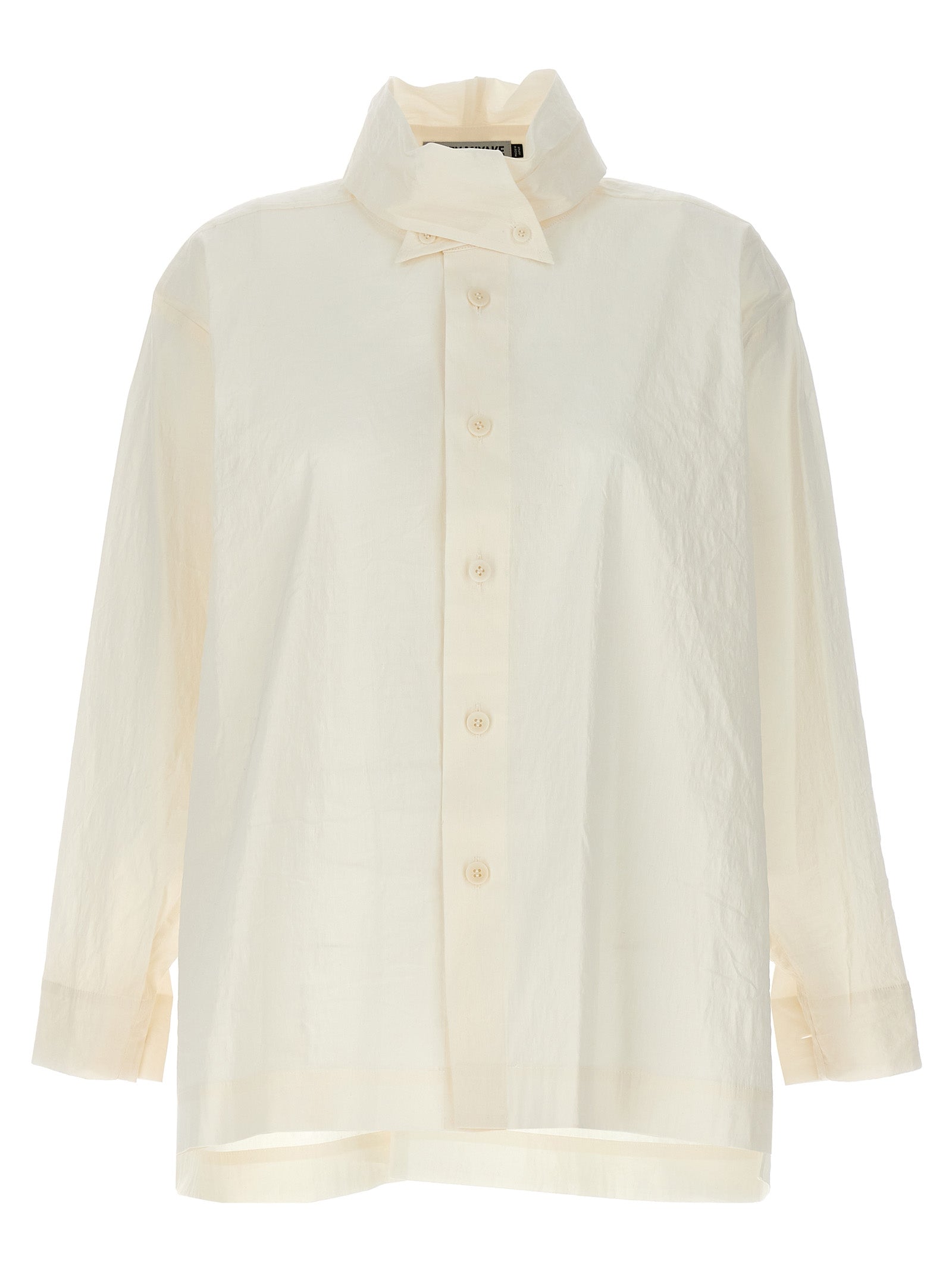 Issey Miyake White Fibers Blouse
