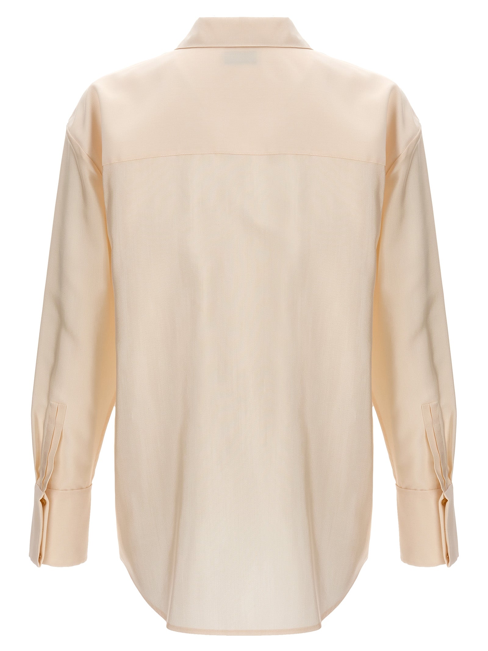 Saint Laurent Beige Acetate Blouse
