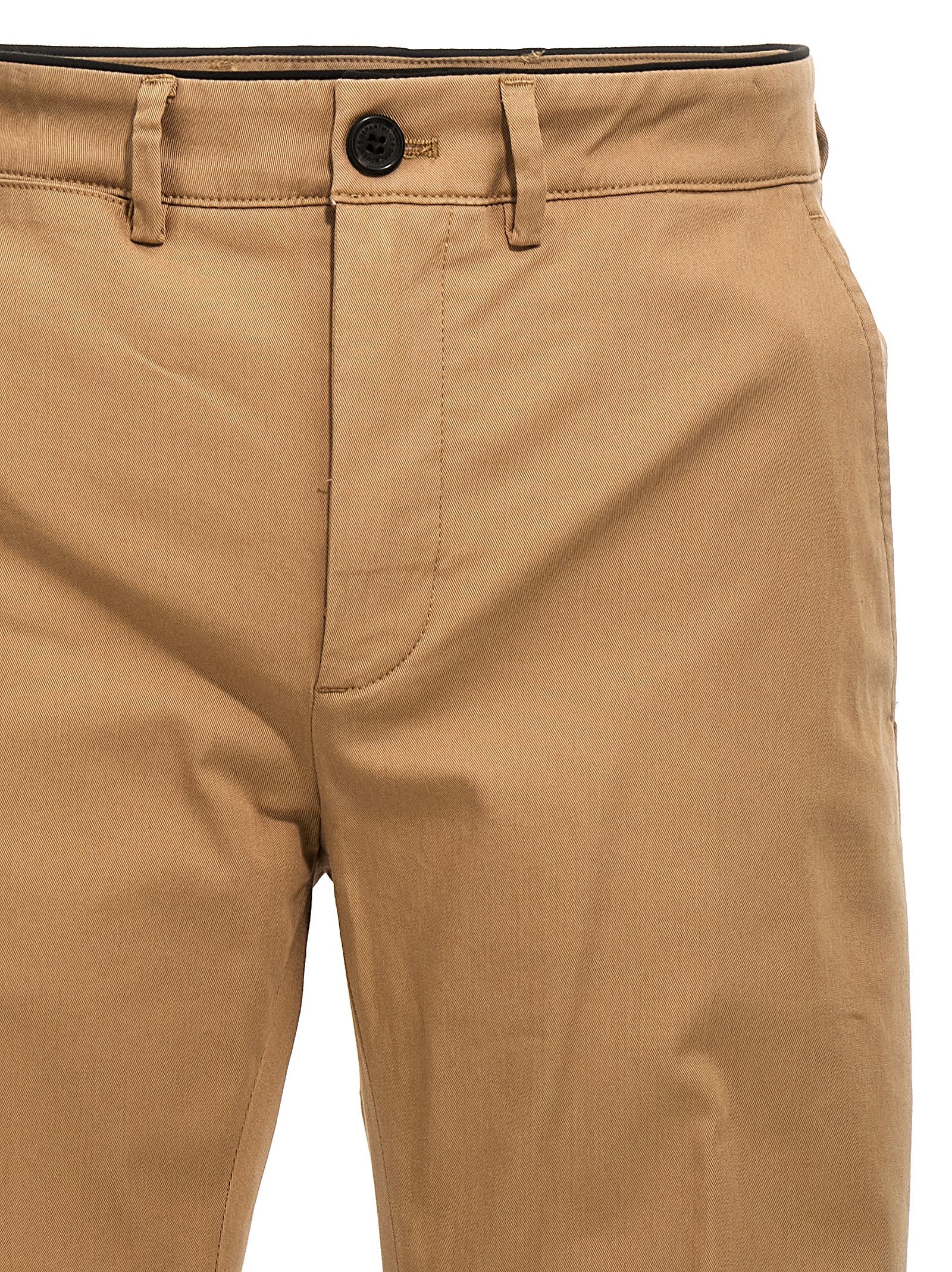 Department 5 Beige Cotton Casual Pants
