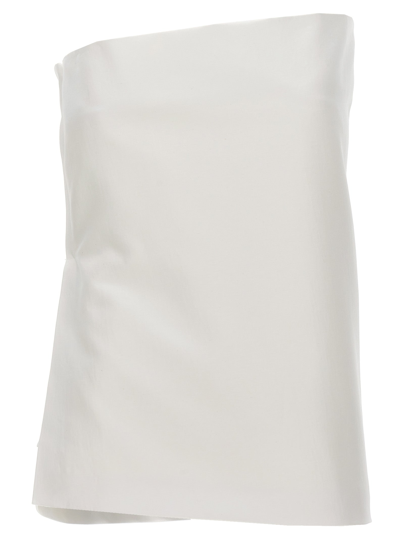 Sportmax White Cotton Blouse