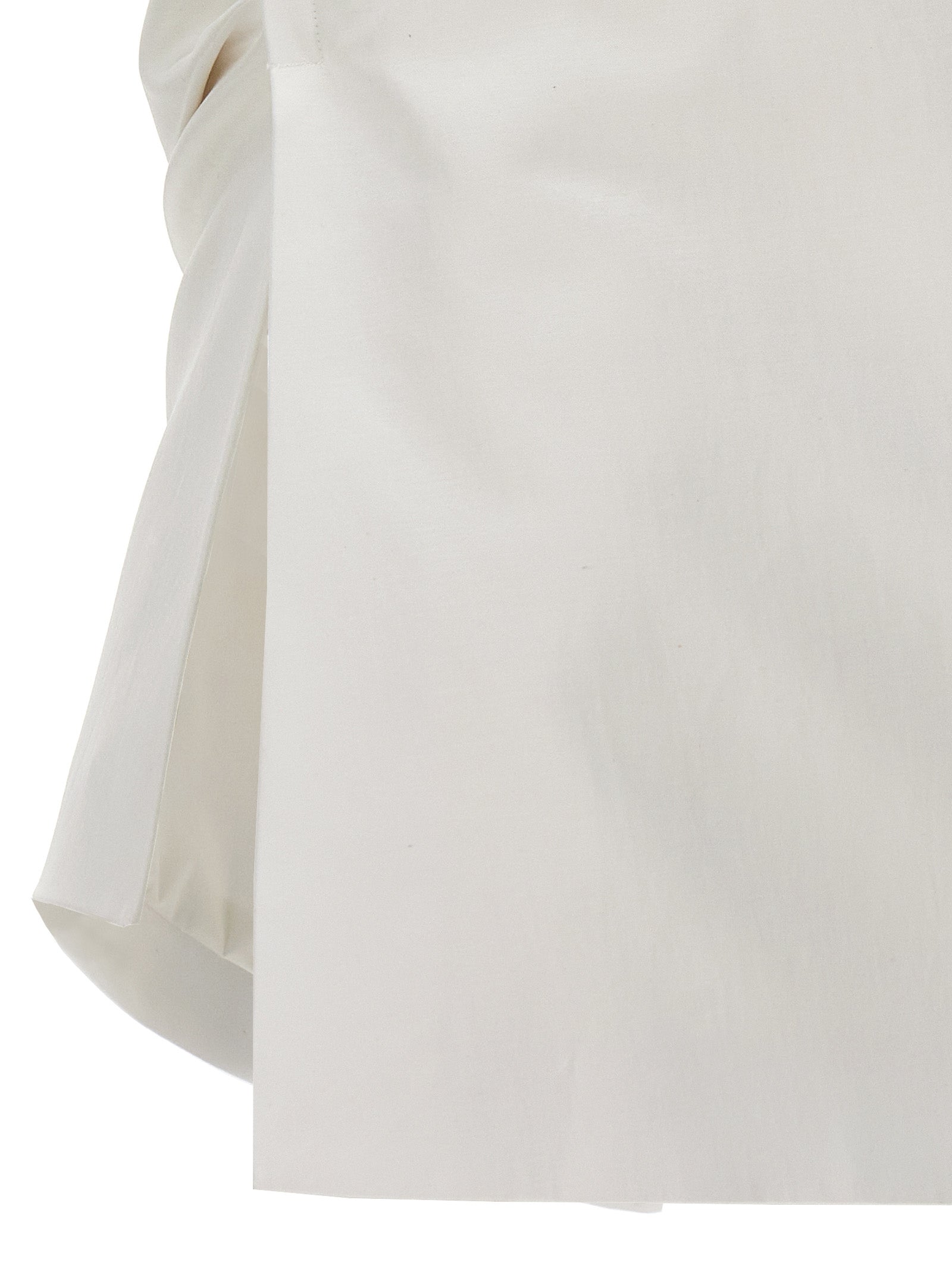 Sportmax White Cotton Blouse