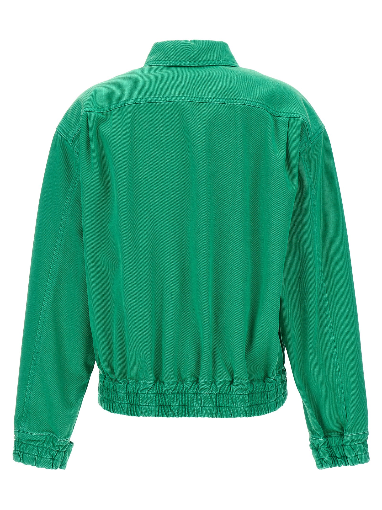 Max Mara Bicolor Cotton Full-Length Jacket