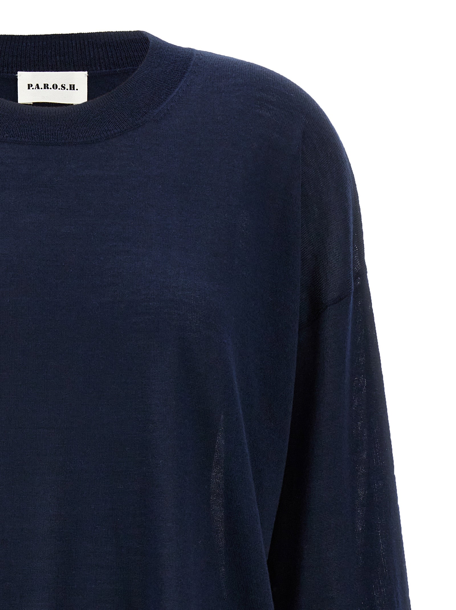 P.A.R.O.S.H. Blue Wool Cardigan