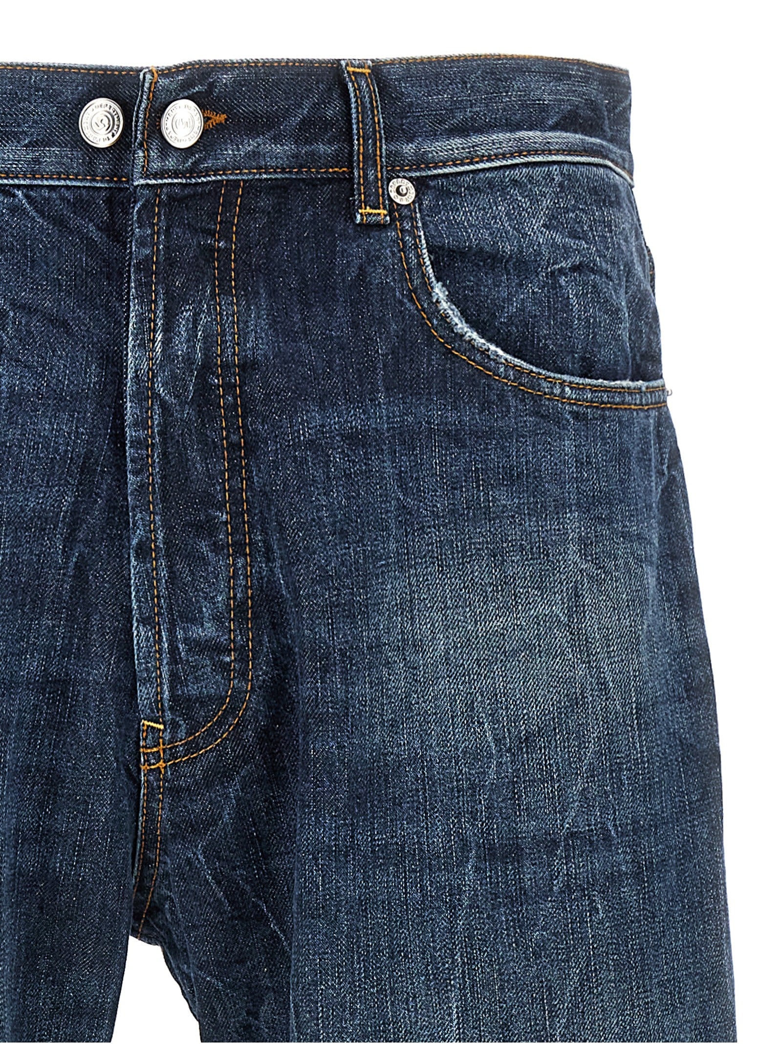 Department 5 Blue Cotton Jeans Denim