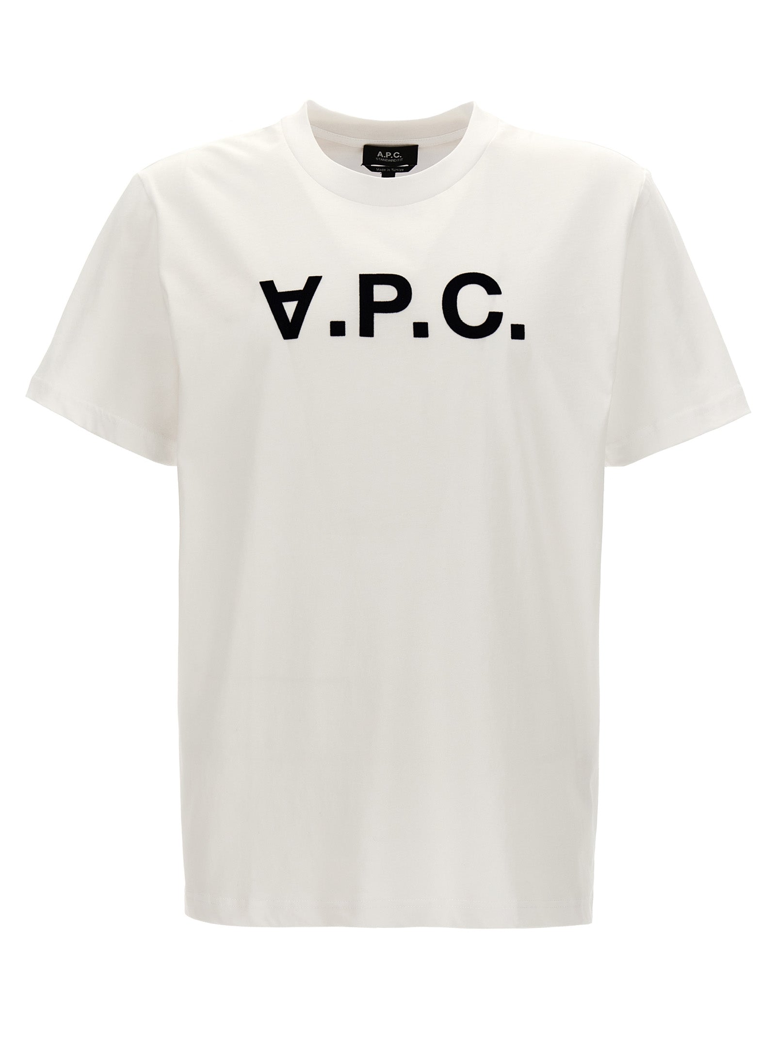 A.P.C. White Cotton T-Shirt