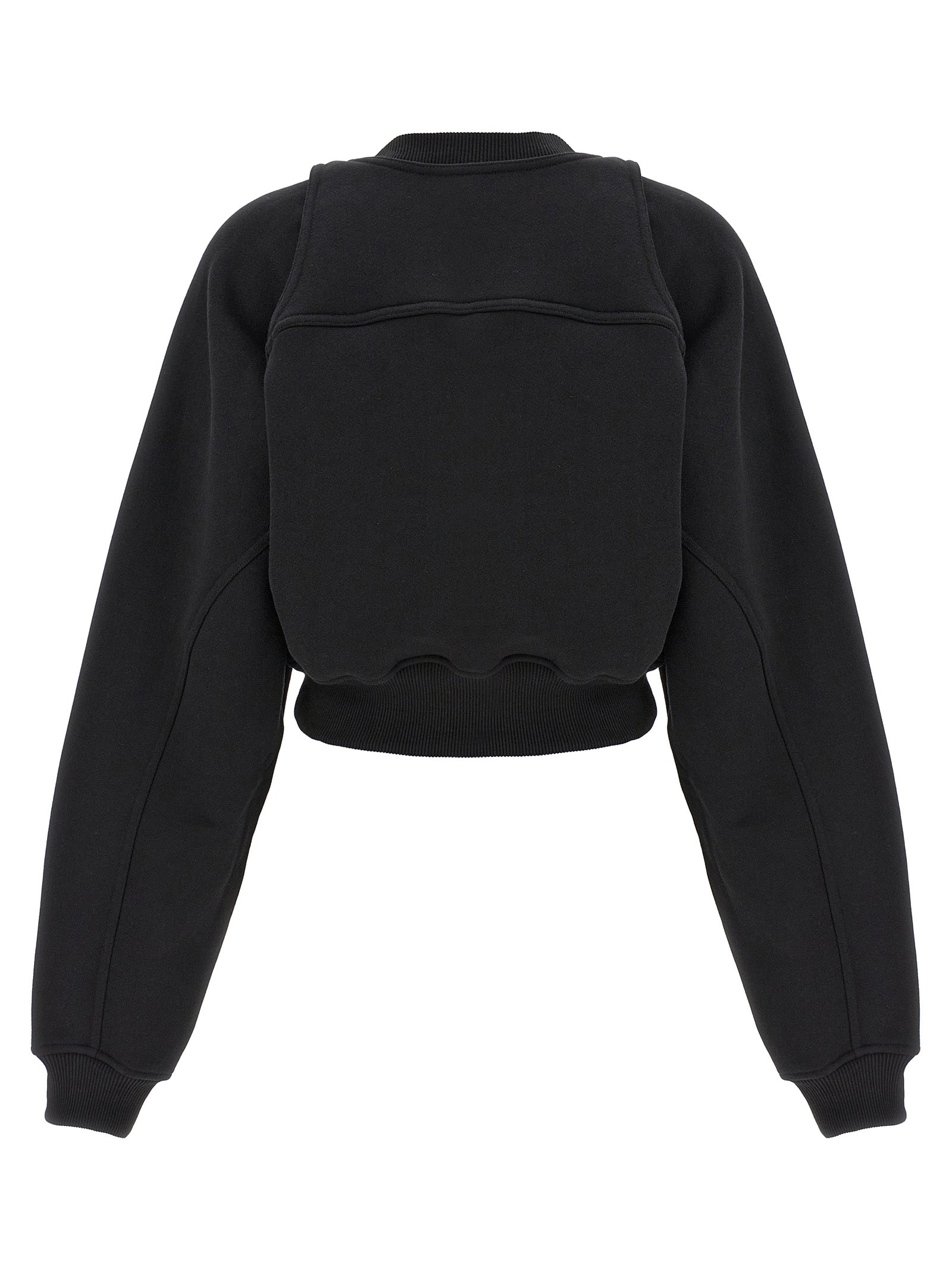Off-White Bicolor Cotton Sweatshirt