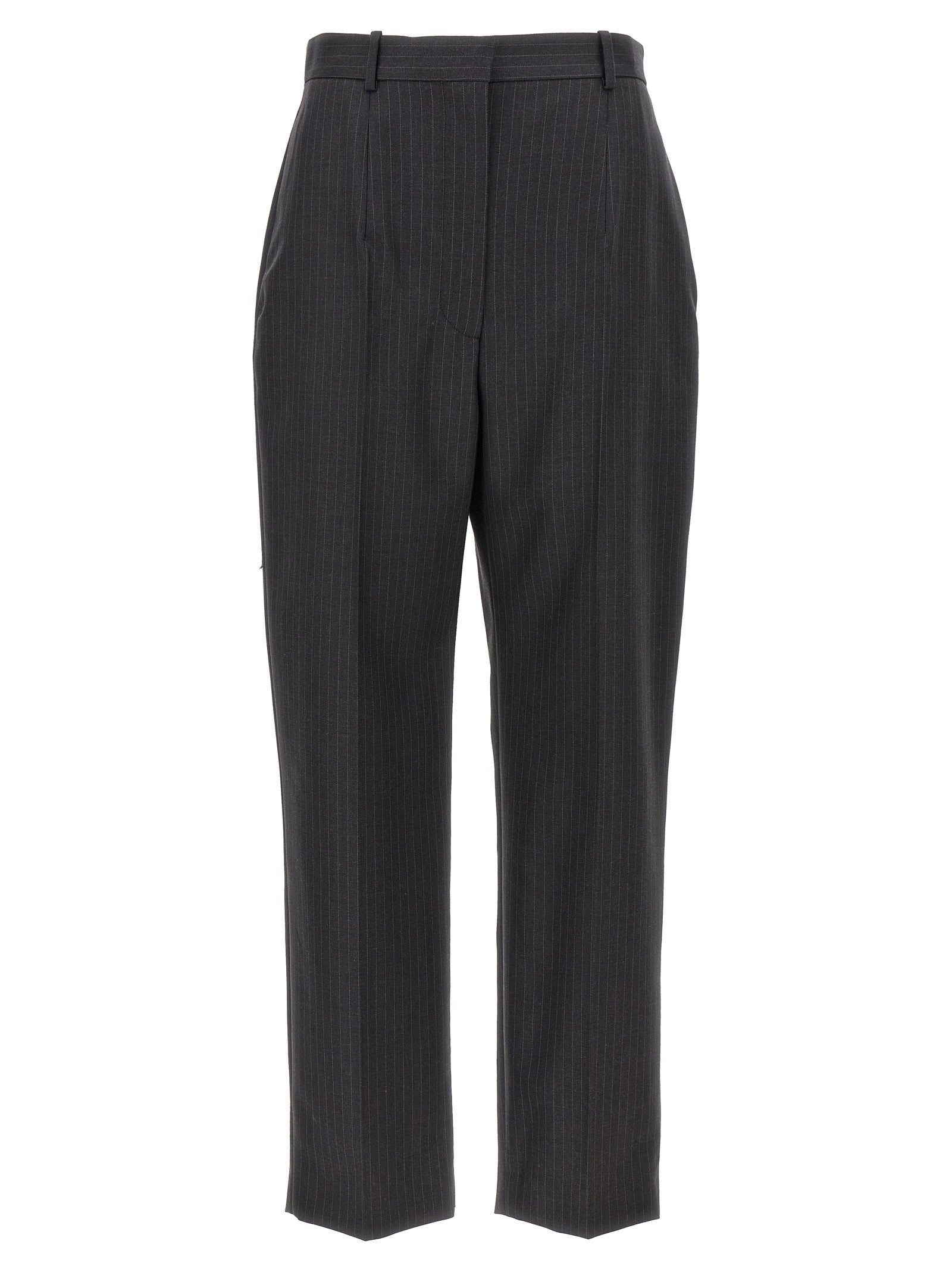 Alexander McQueen Gray Wool Dress Pants