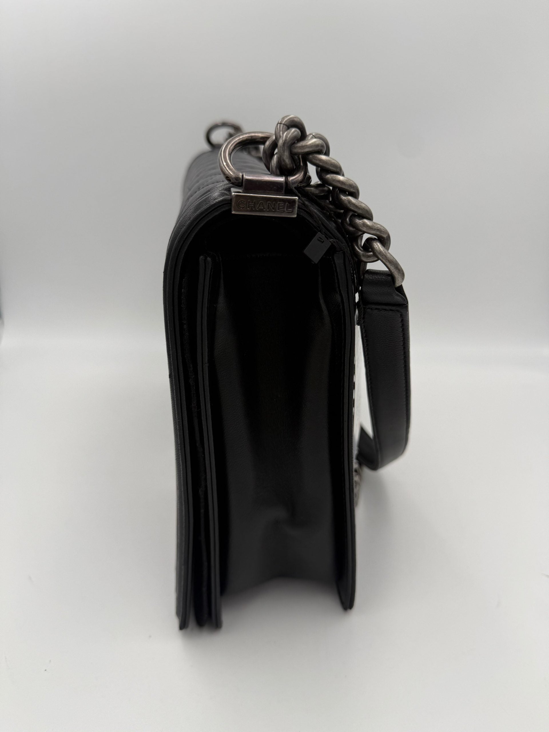 Chanel Bicolor Leather Handbag