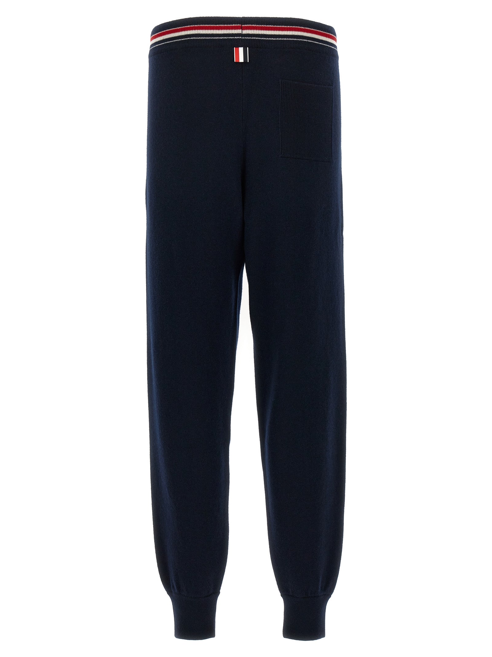 Thom Browne Blue Cashmere Joggers (Workout Pants)