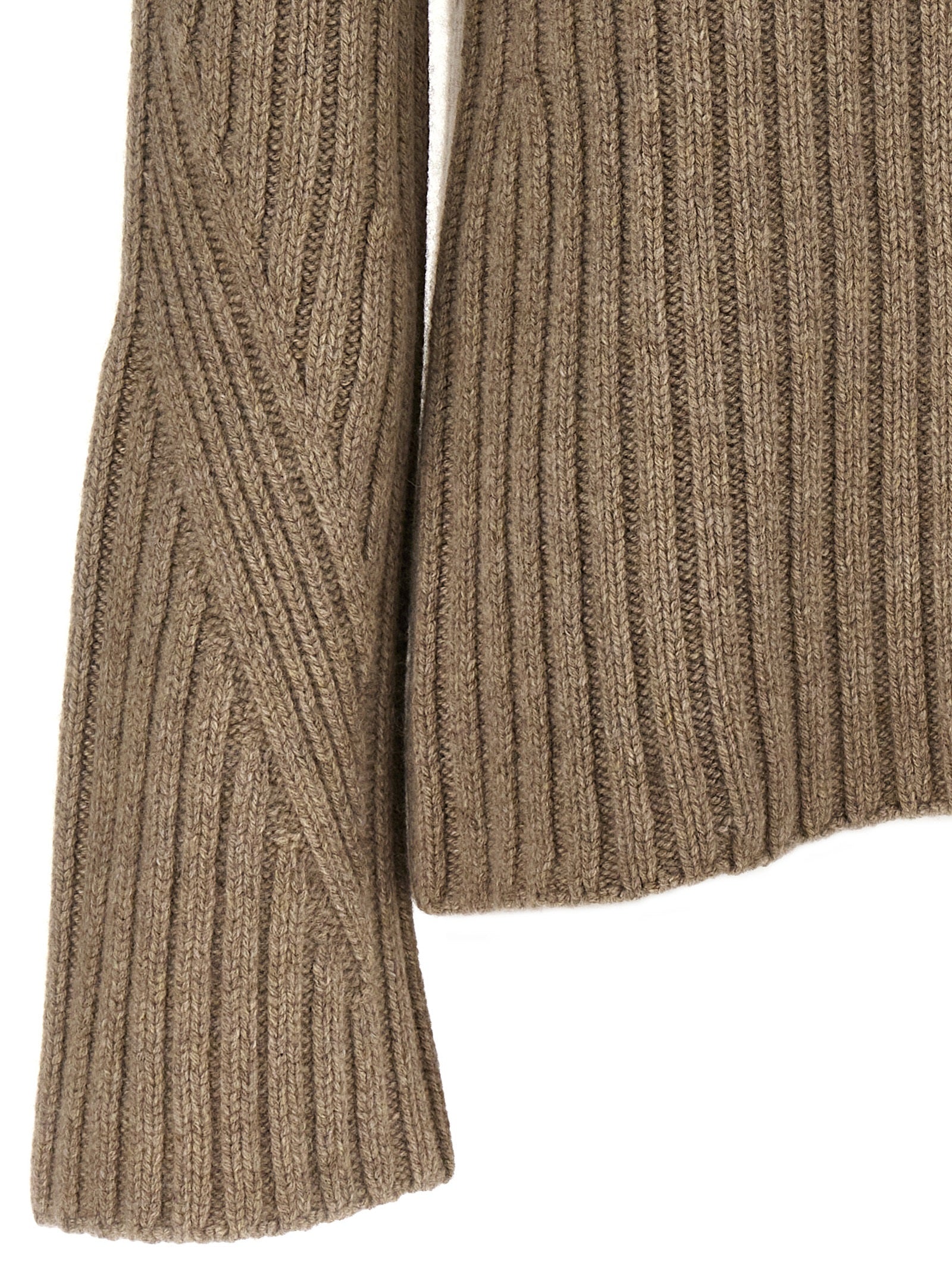 Khaite Beige Cashmere Cardigan