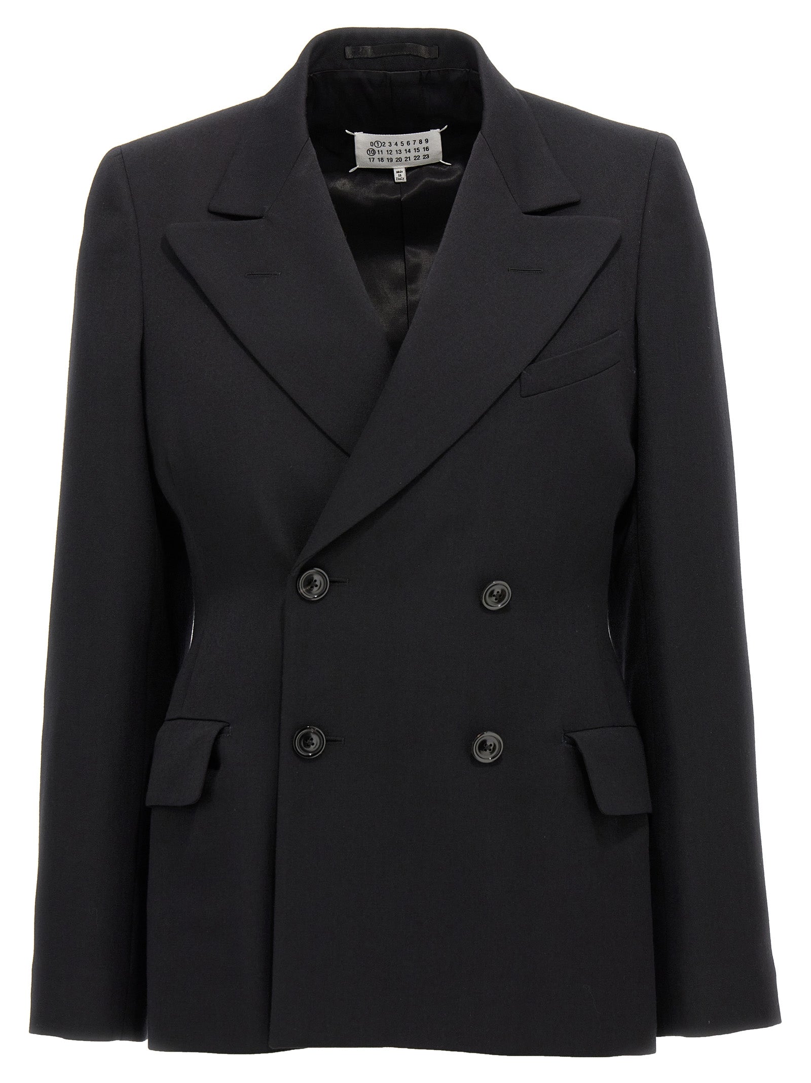 Maison Margiela Black Wool Blazer