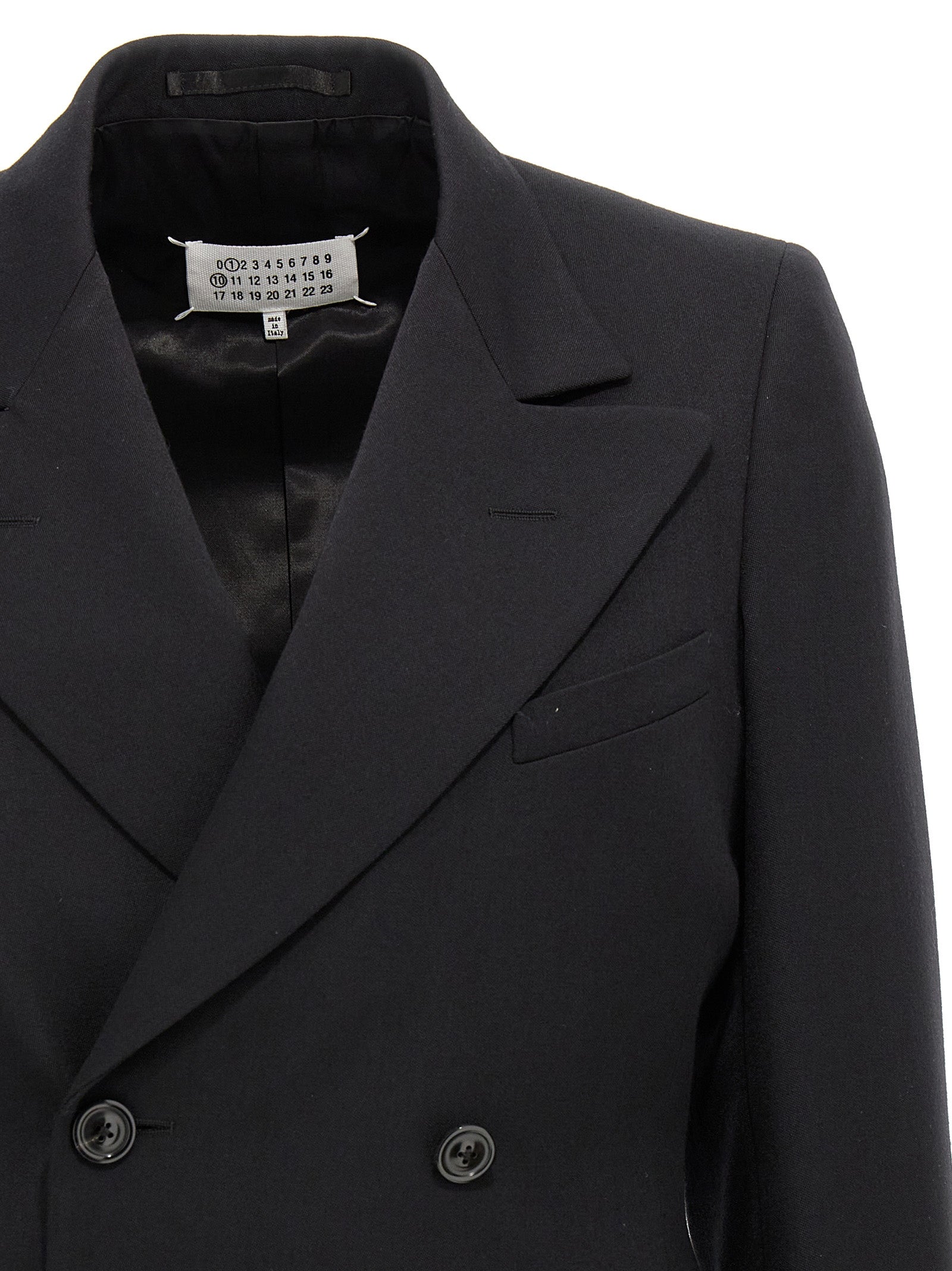 Maison Margiela Black Wool Blazer