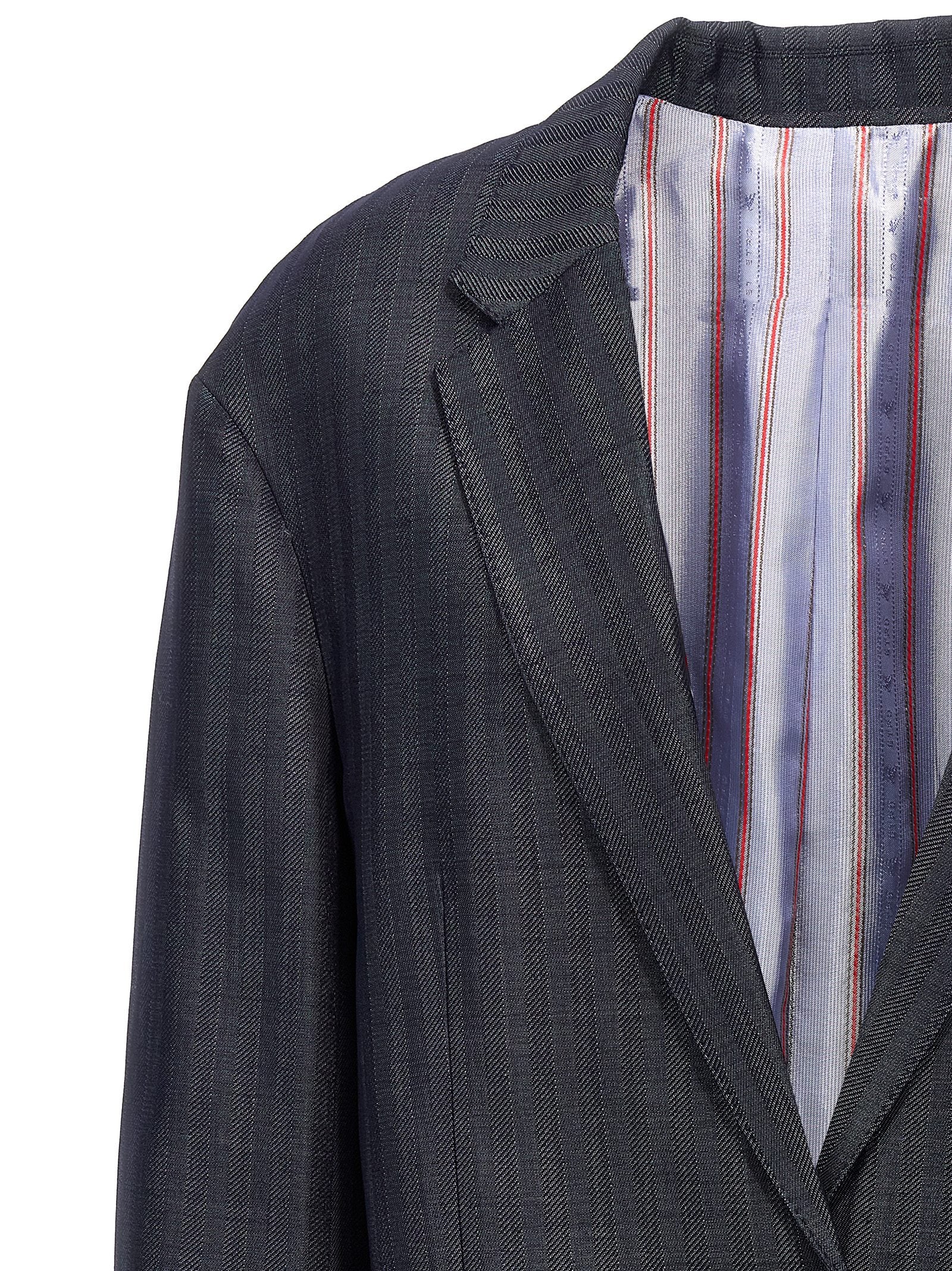 Etro Blue Wool Blazer