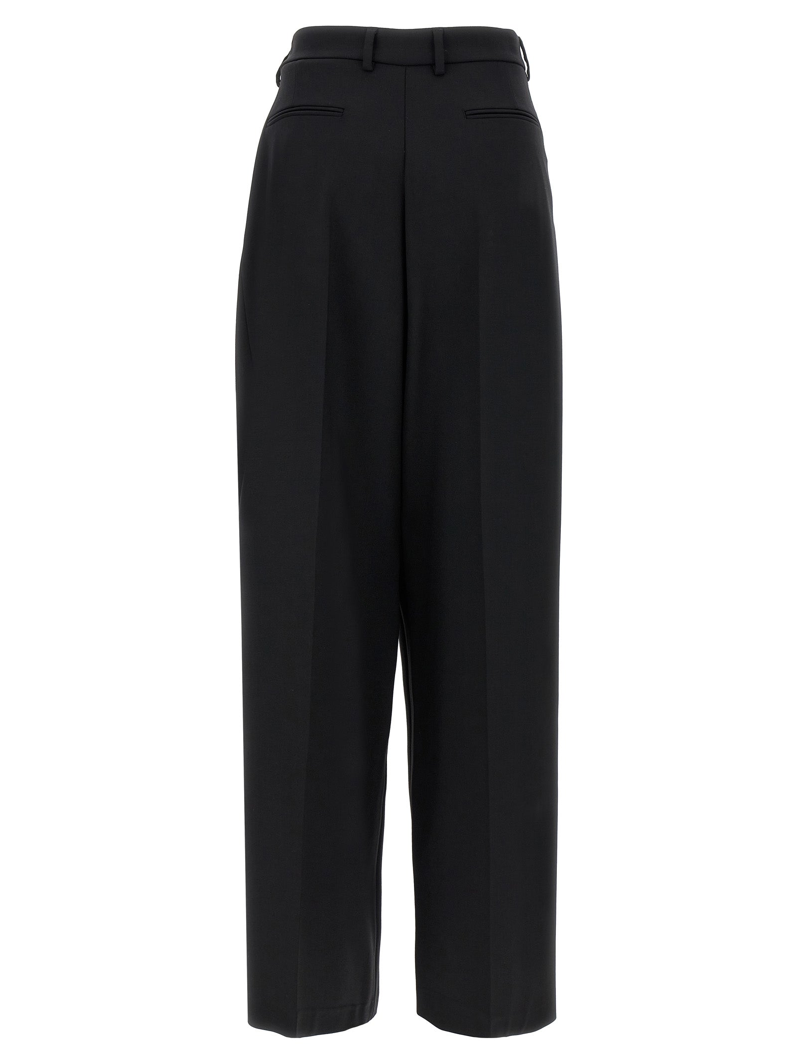 Giuseppe Di Morabito Black Virgin Wool Casual Pants