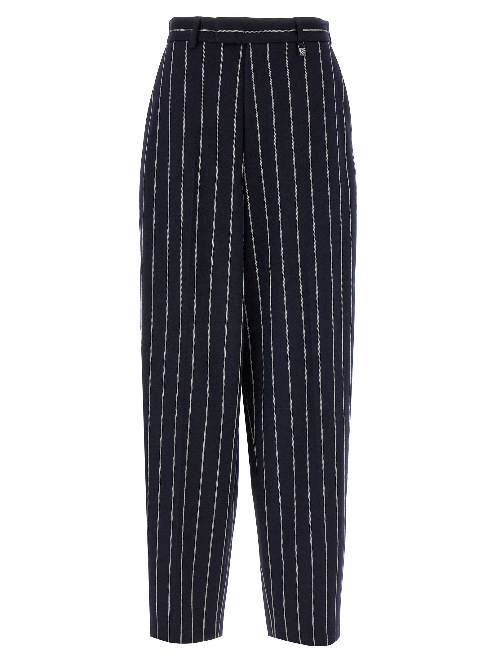 Giuseppe Di Morabito Blue Polyester Casual Pants