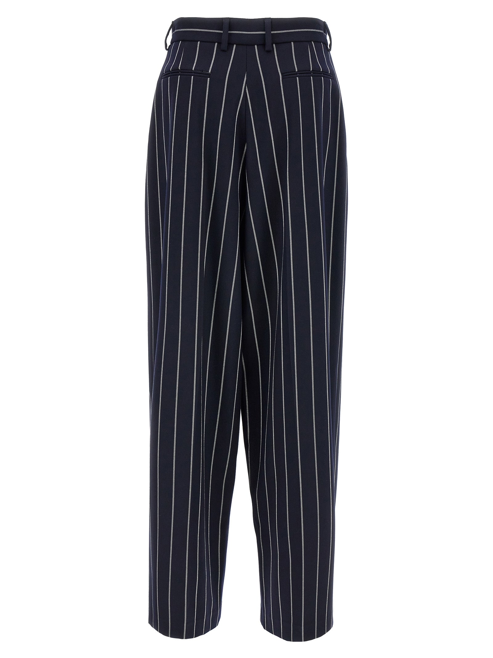 Giuseppe Di Morabito Blue Polyester Casual Pants