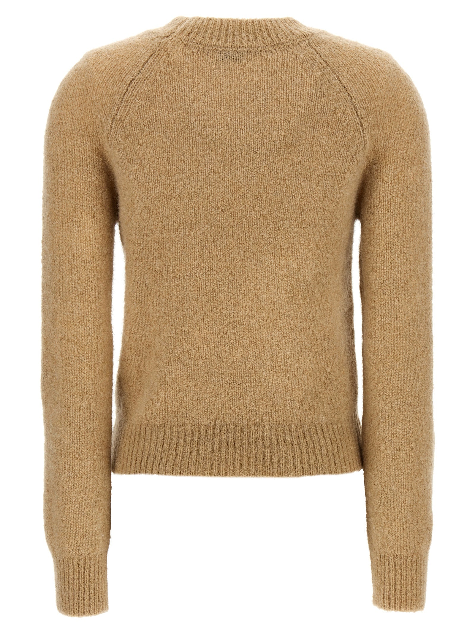 Dries Van Noten Beige Wool Cardigan