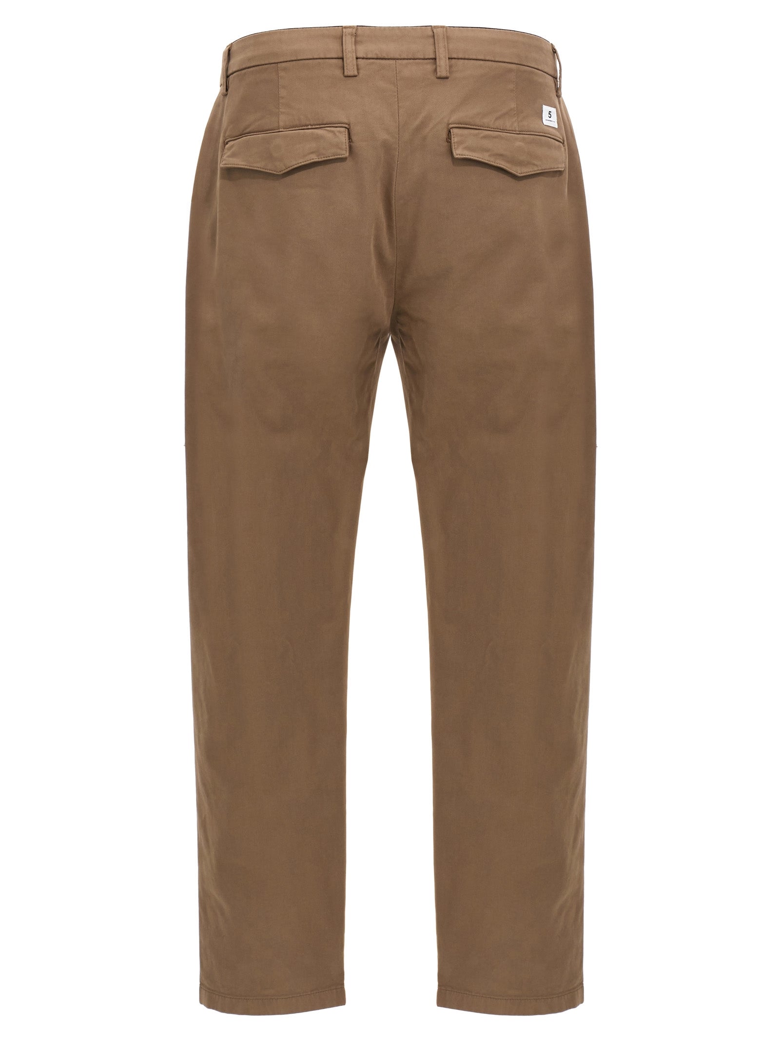 Department 5 Brown Cotton Casual Pants