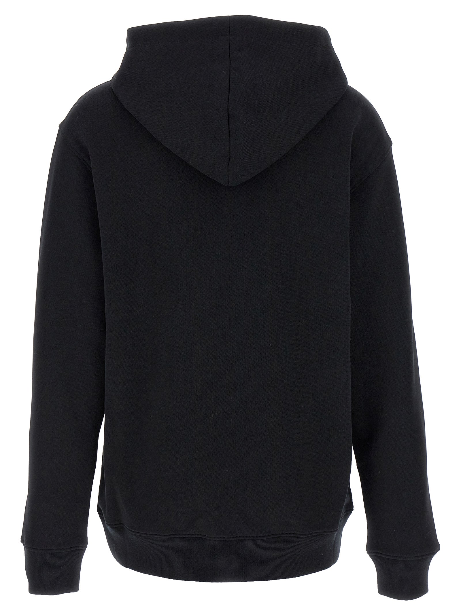 Moschino Black Cotton Hoodie